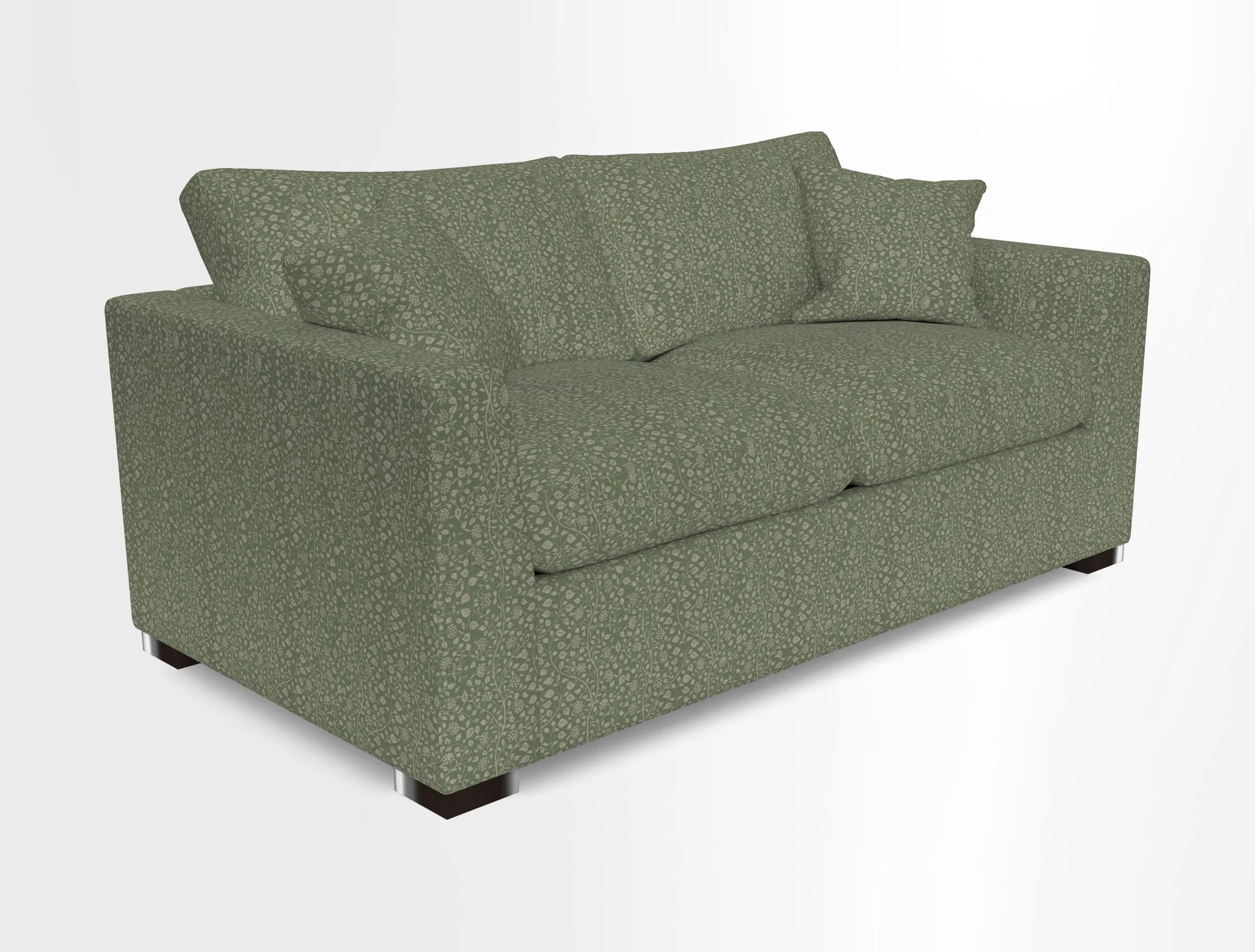 Wadenhoe 3 Seater Sofa Bed in Two Tone Plain Biscuit