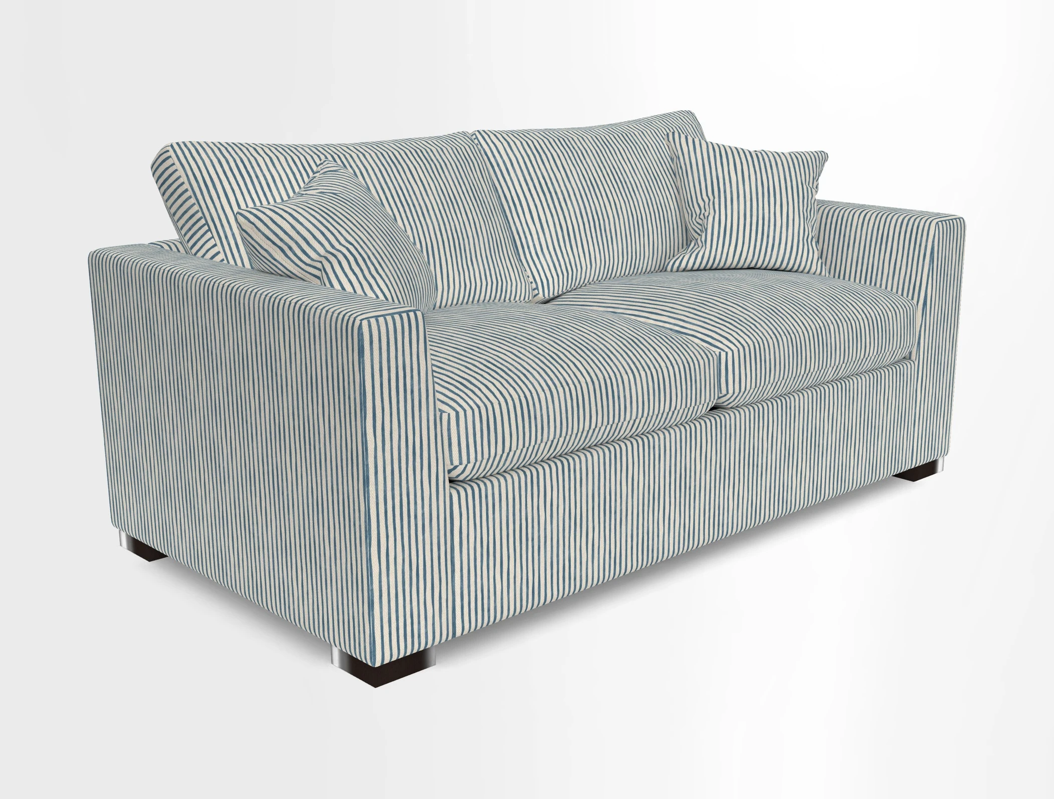Wadenhoe 3 Seater Sofa Bed in Two Tone Plain Biscuit