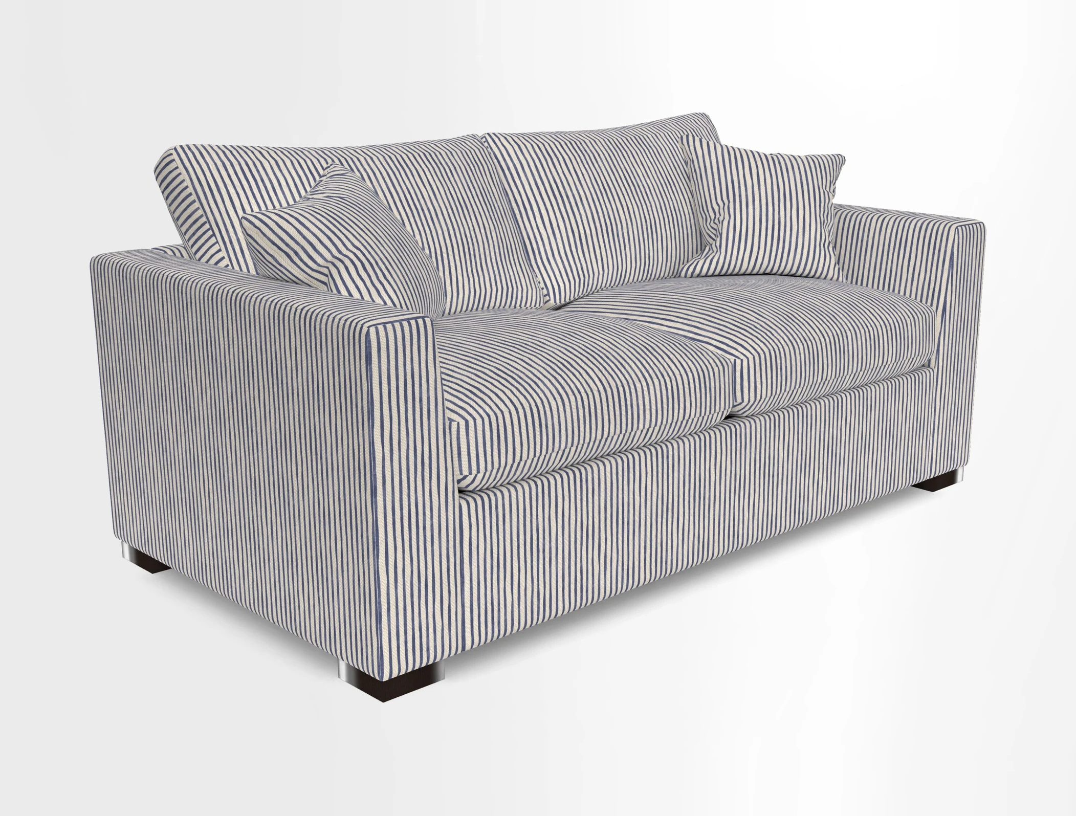 Wadenhoe 3 Seater Sofa Bed in Two Tone Plain Biscuit