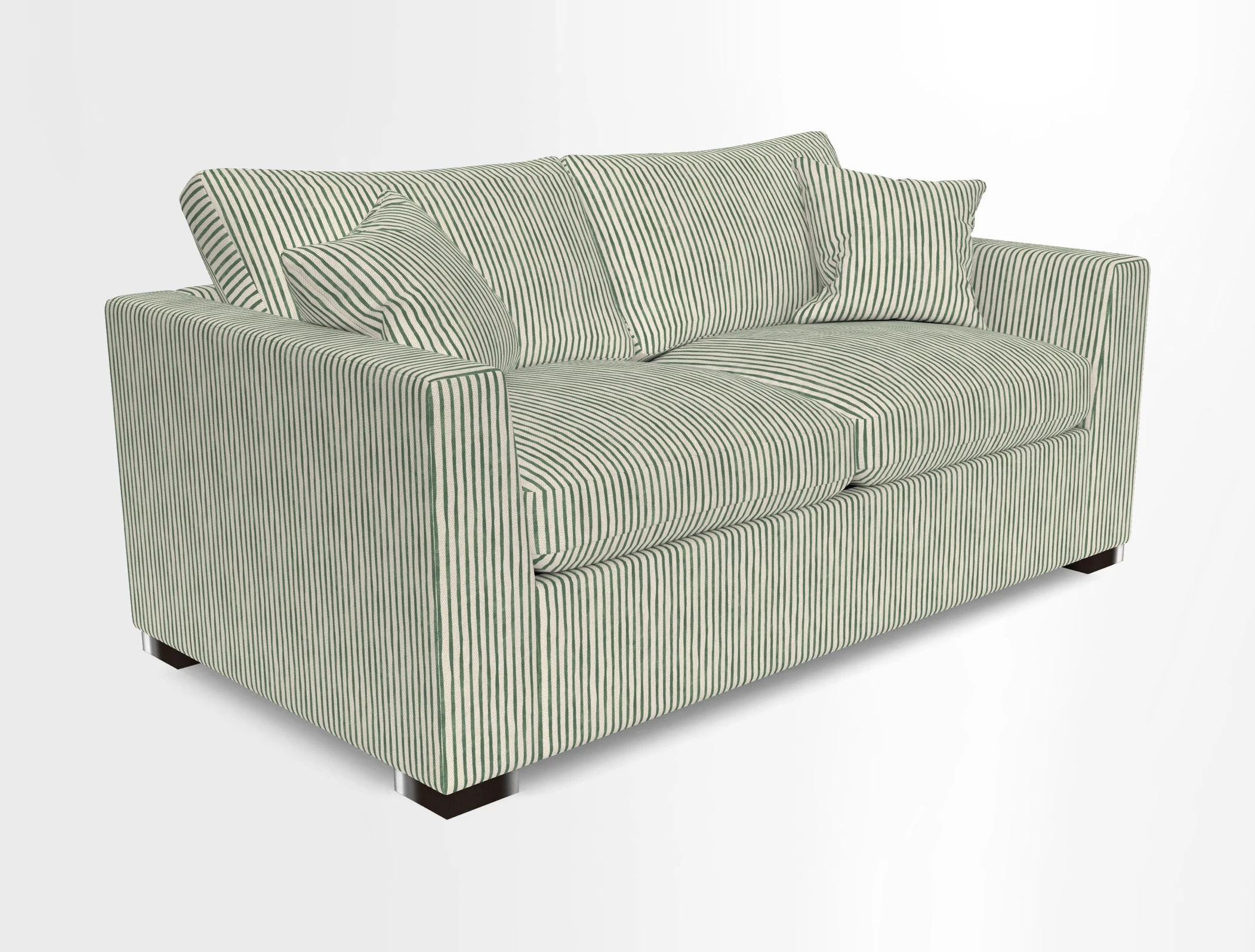 Wadenhoe 3 Seater Sofa Bed in Two Tone Plain Biscuit