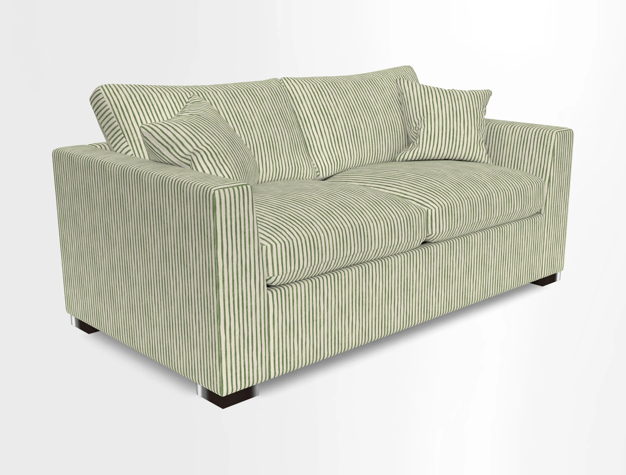 Wadenhoe 3 Seater Sofa Bed in Two Tone Plain Biscuit