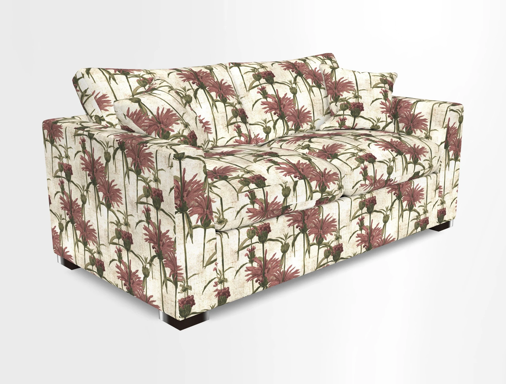 Wadenhoe 3 Seater Sofa Bed in Two Tone Plain Biscuit