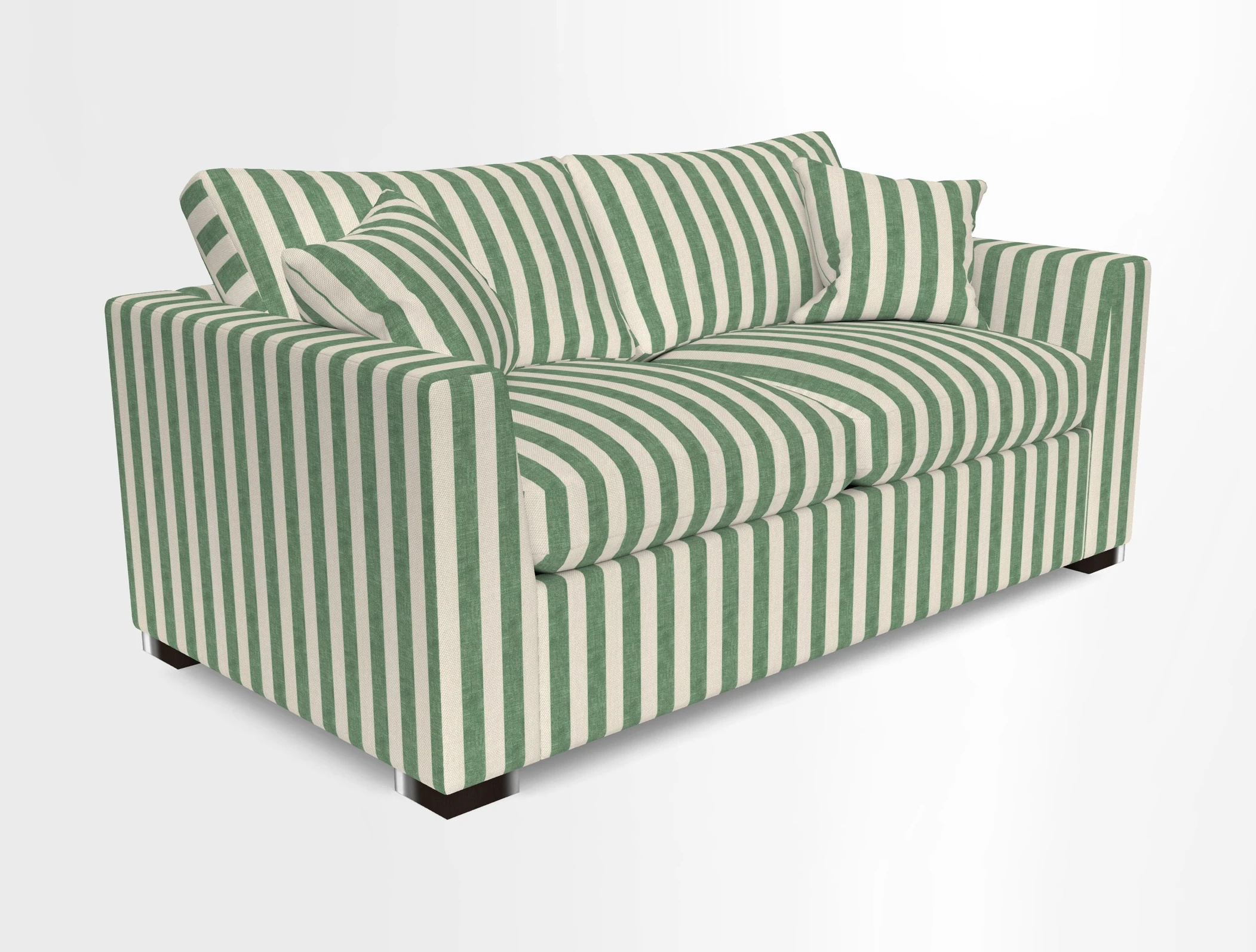 Wadenhoe 3 Seater Sofa Bed in Two Tone Plain Biscuit