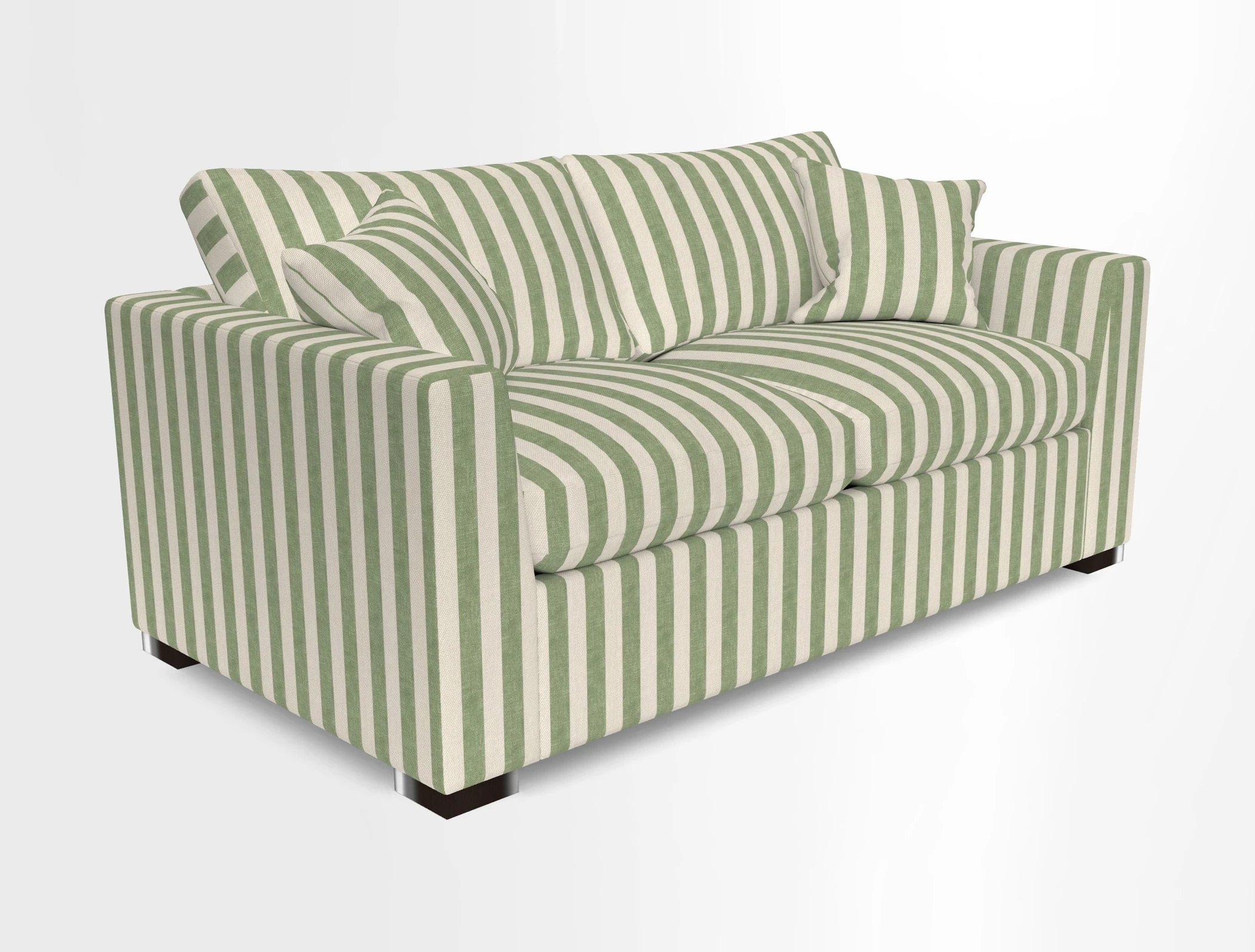 Wadenhoe 3 Seater Sofa Bed in Two Tone Plain Biscuit