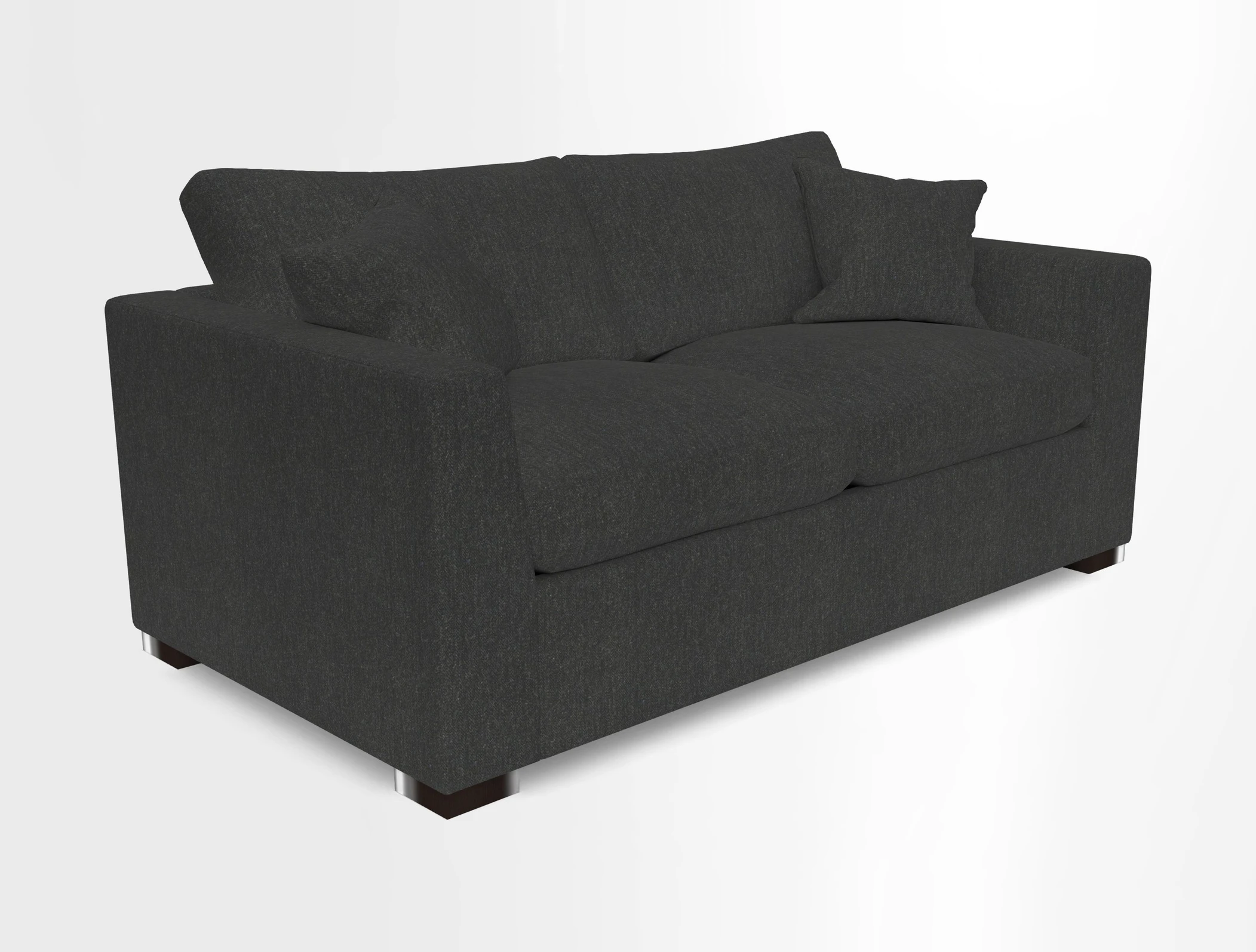 Wadenhoe 3 Seater Sofa Bed in Two Tone Plain Biscuit