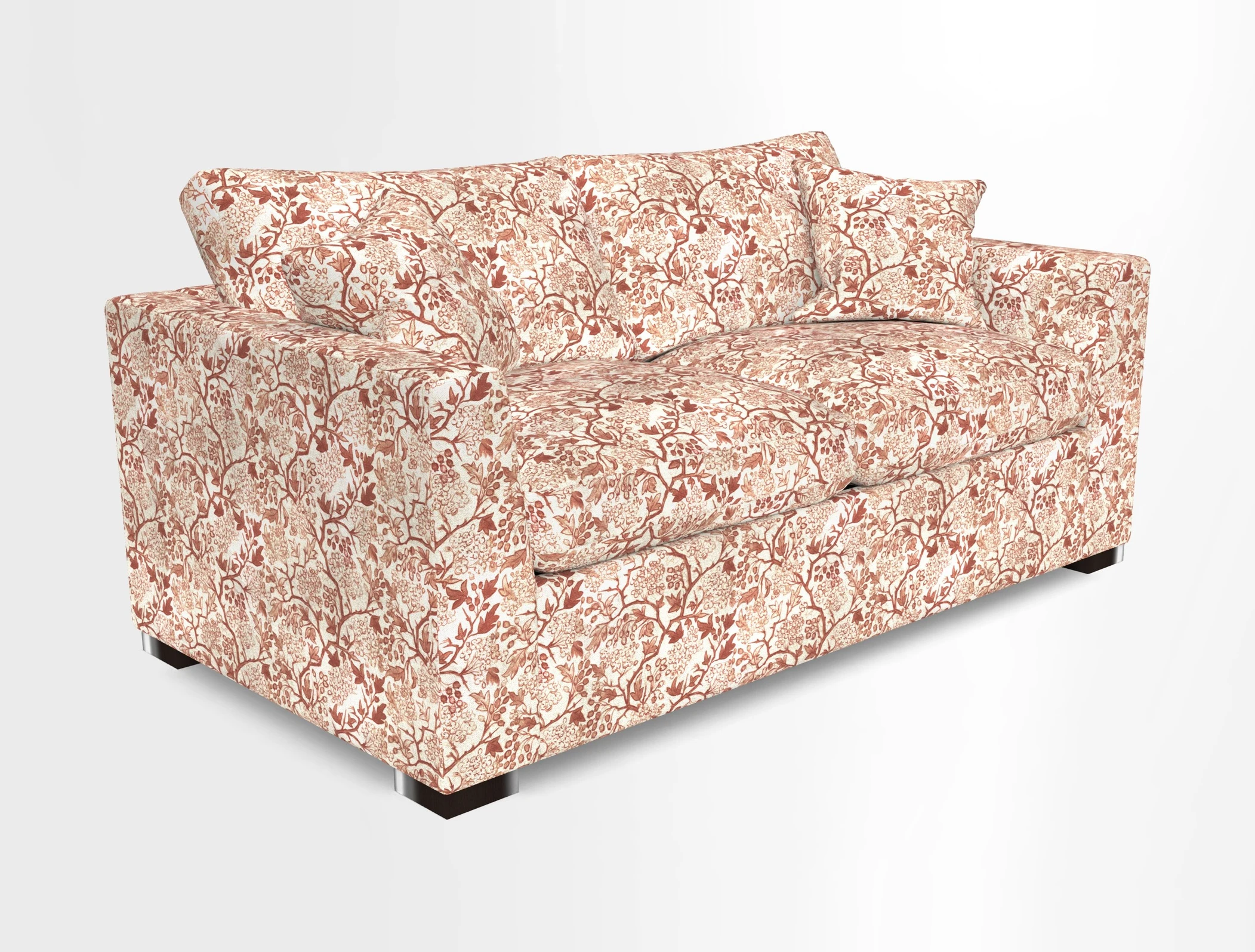 Wadenhoe 3 Seater Sofa Bed in Two Tone Plain Biscuit