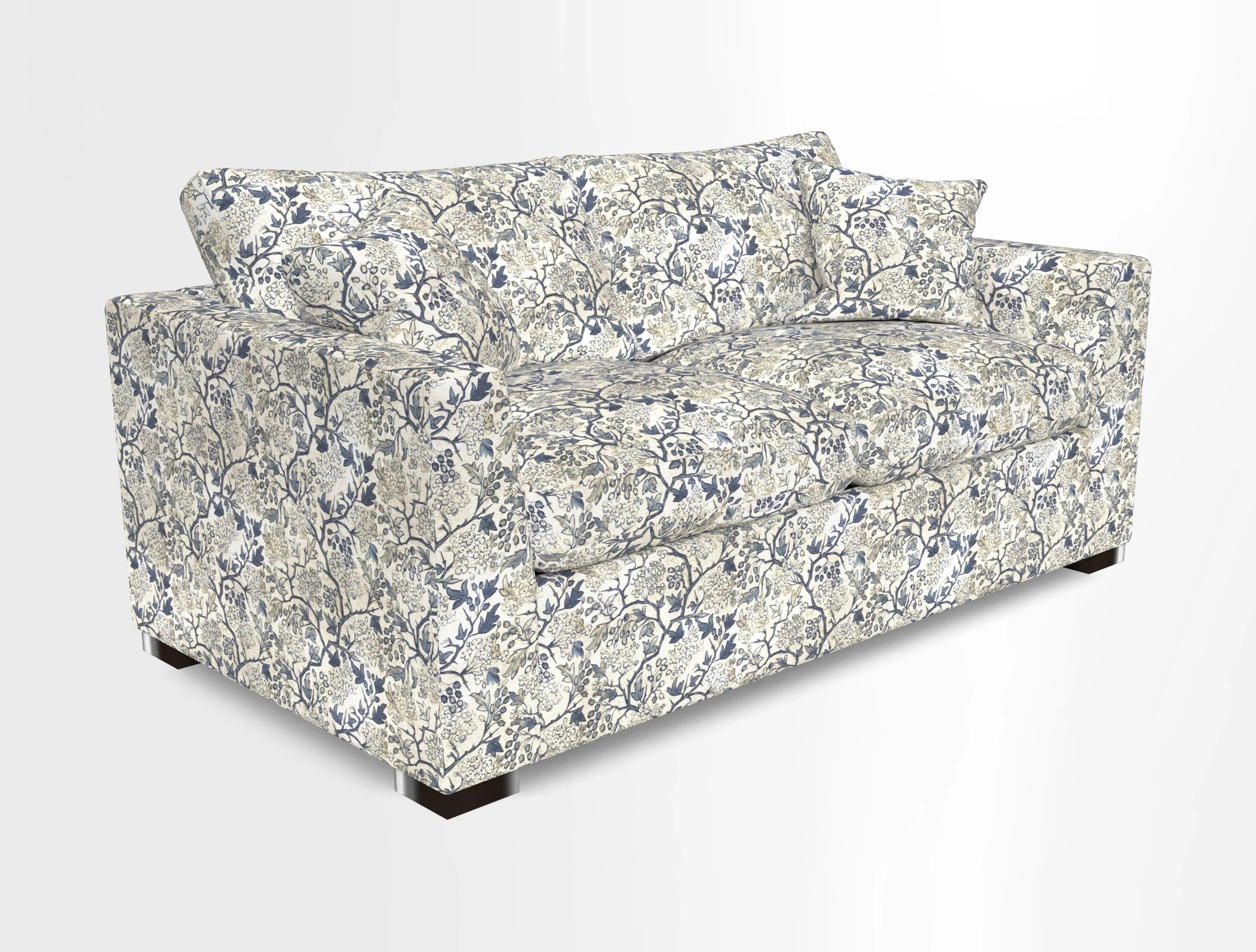 Wadenhoe 3 Seater Sofa Bed in Two Tone Plain Biscuit