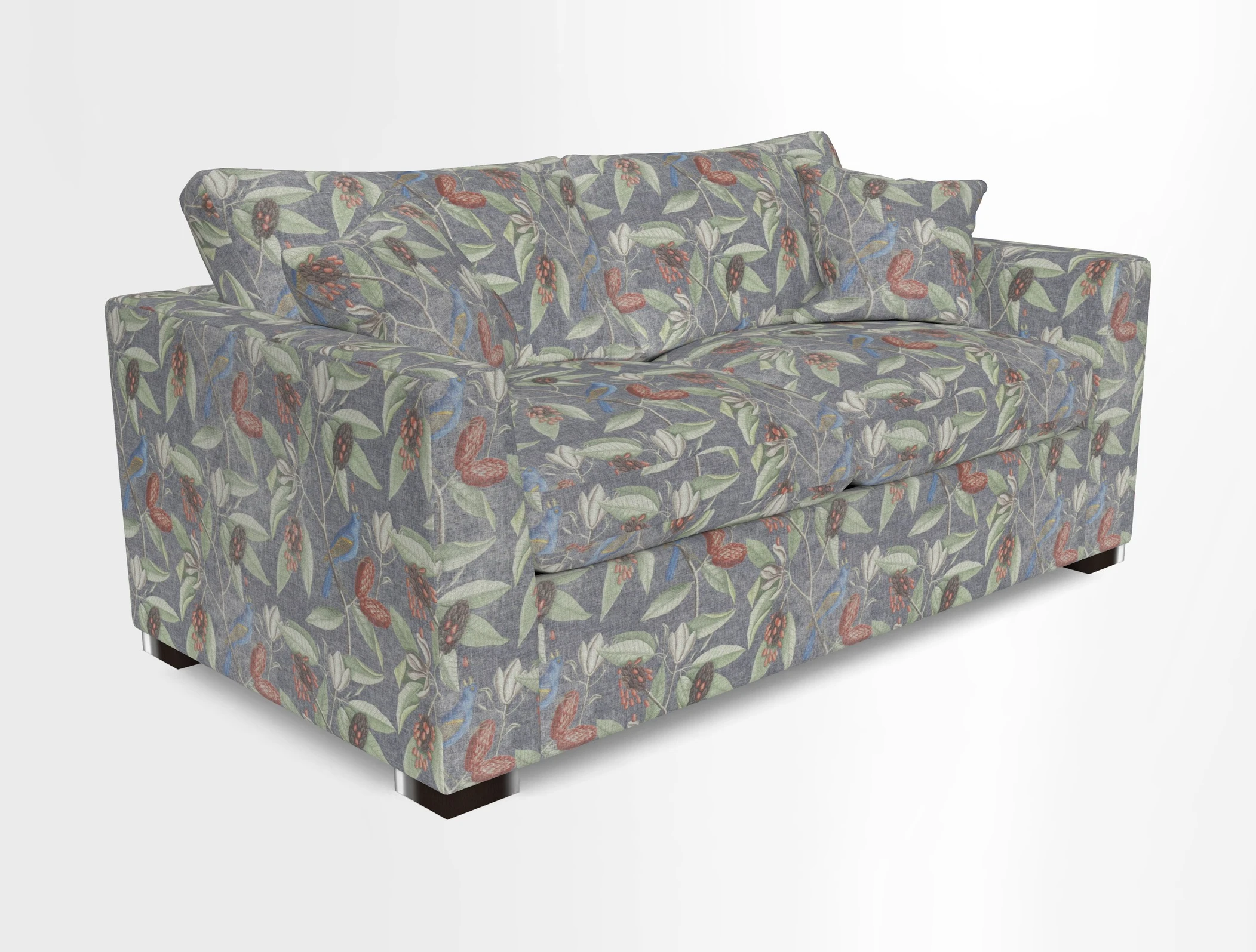Wadenhoe 3 Seater Sofa Bed in Two Tone Plain Biscuit