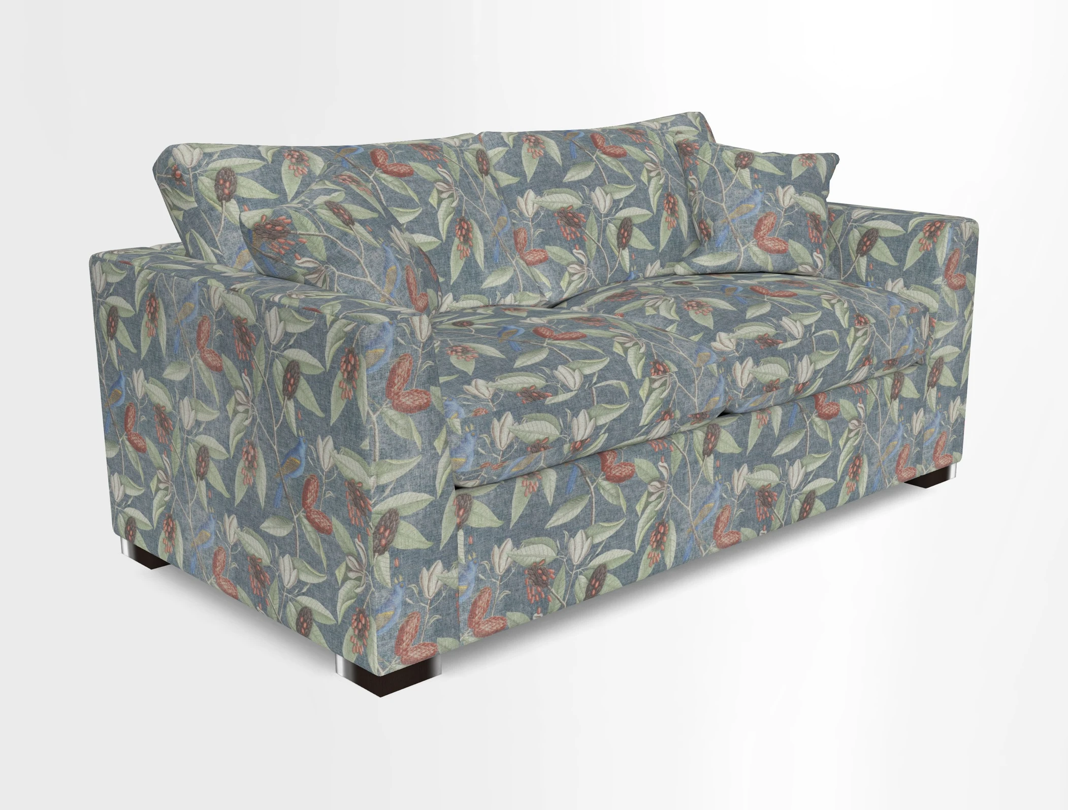 Wadenhoe 3 Seater Sofa Bed in Two Tone Plain Biscuit