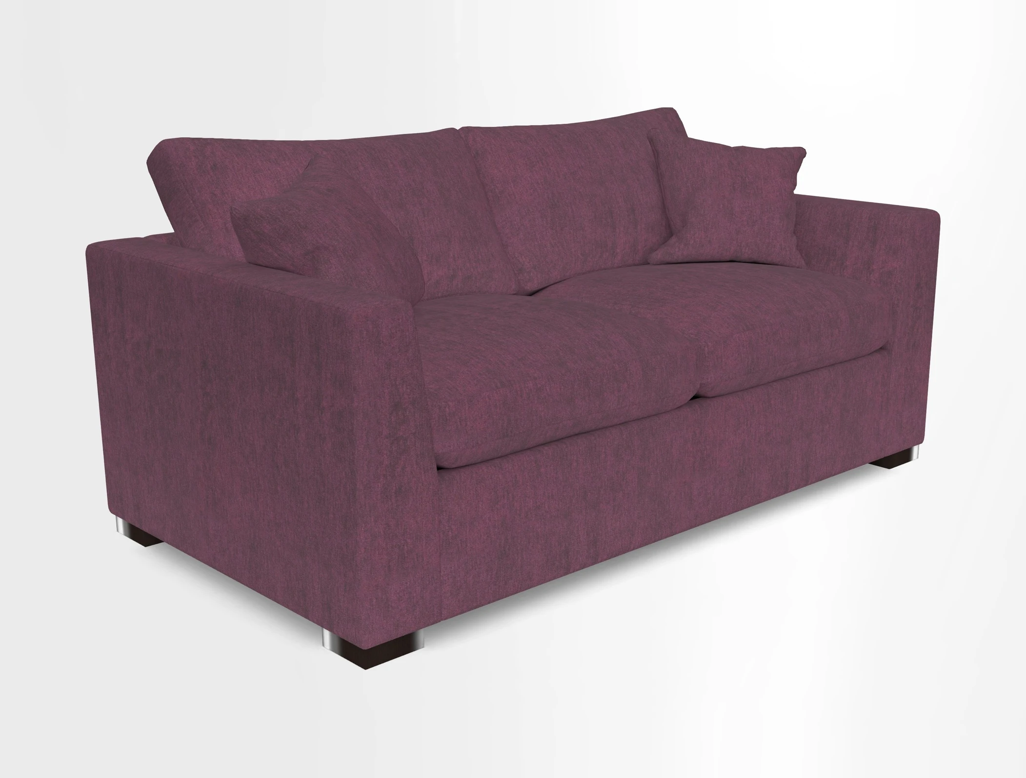 Wadenhoe 3 Seater Sofa Bed in Two Tone Plain Biscuit