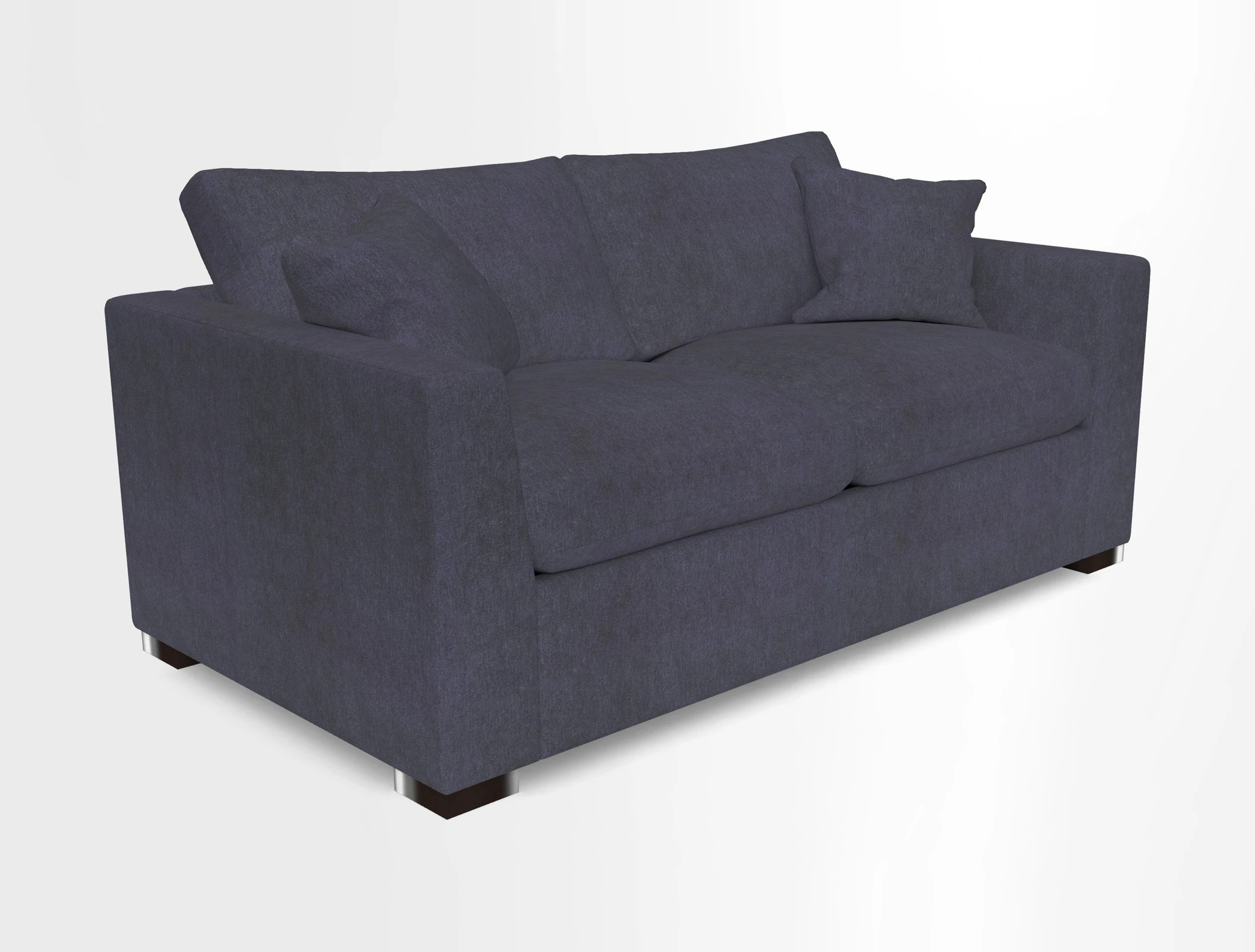 Wadenhoe 3 Seater Sofa Bed in Two Tone Plain Biscuit