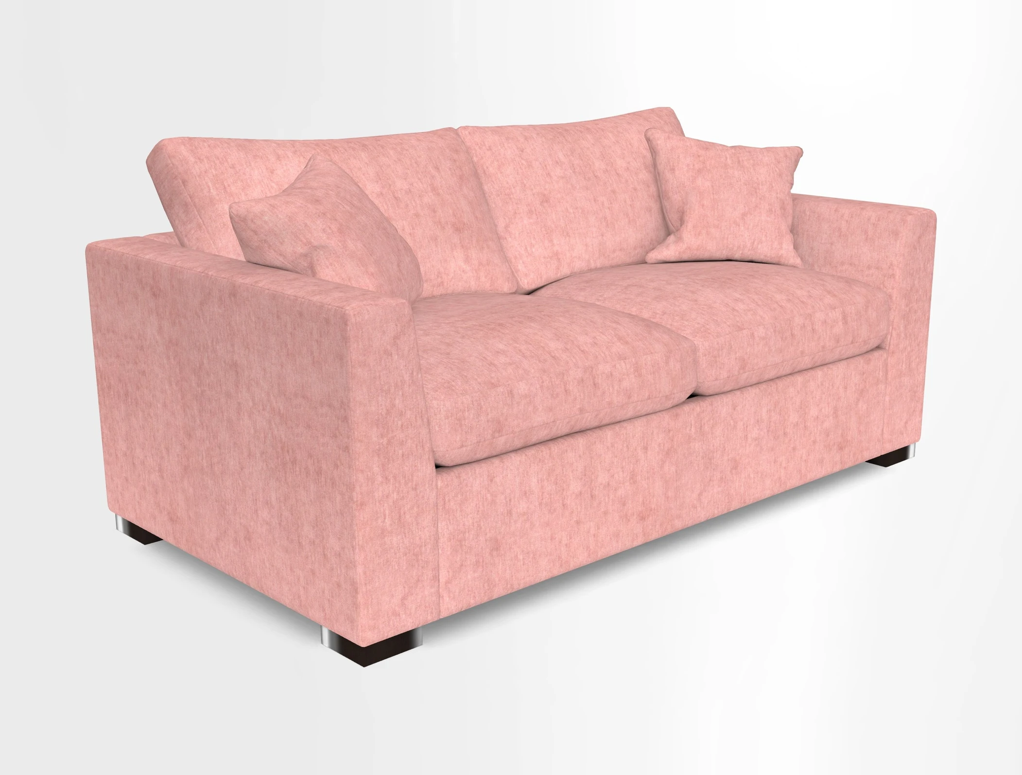 Wadenhoe 3 Seater Sofa Bed in Two Tone Plain Biscuit
