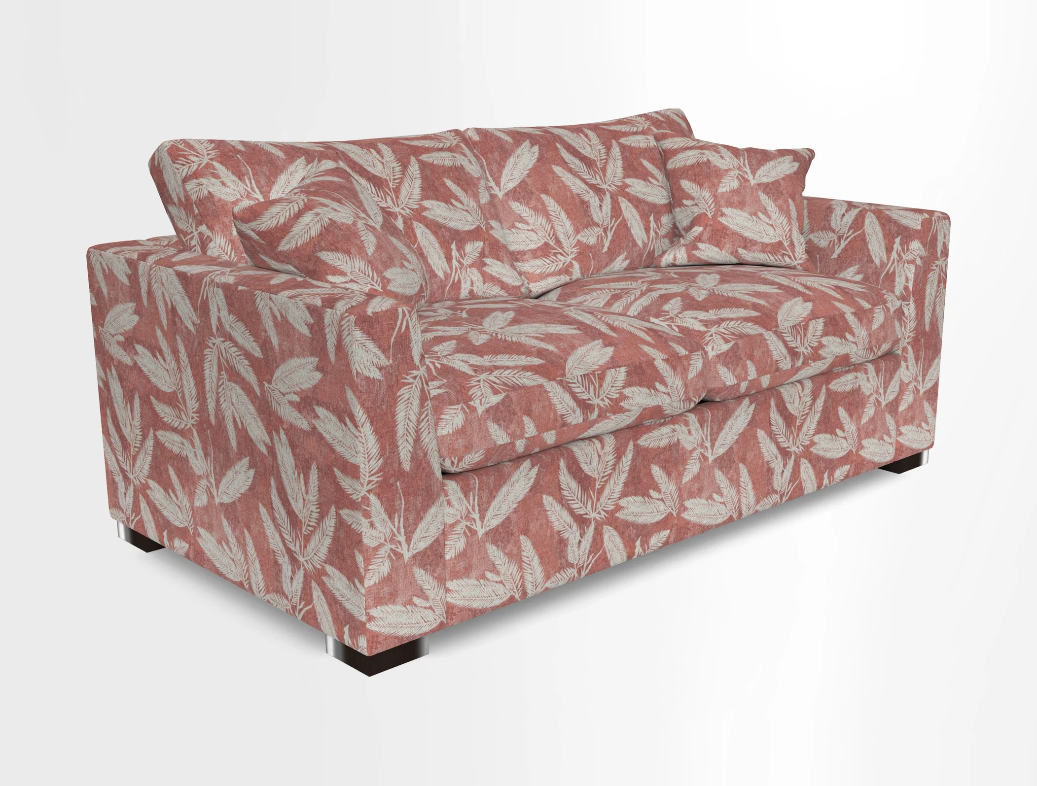 Wadenhoe 3 Seater Sofa Bed in Two Tone Plain Biscuit