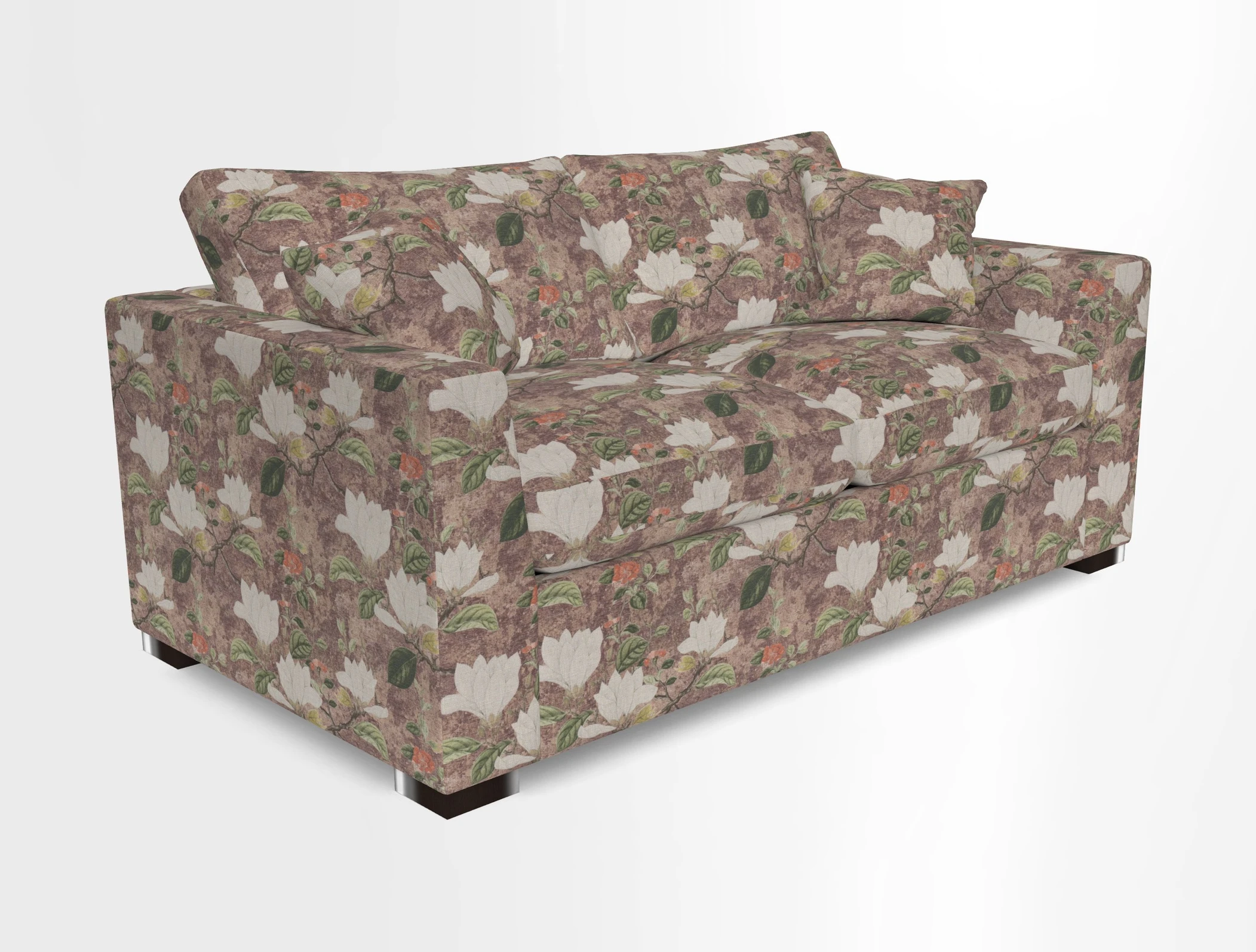 Wadenhoe 3 Seater Sofa Bed in Two Tone Plain Biscuit