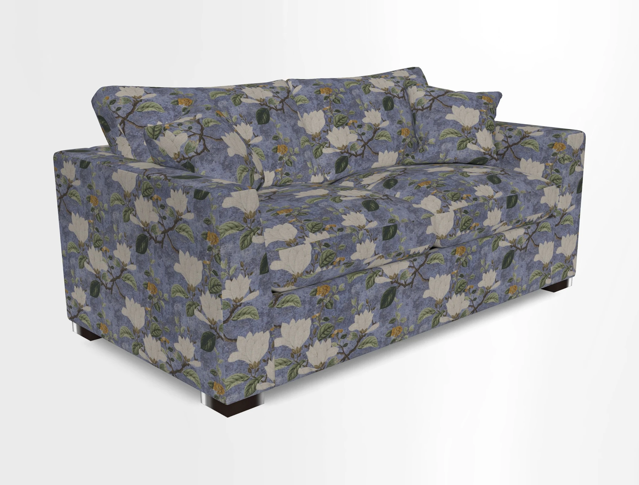 Wadenhoe 3 Seater Sofa Bed in Two Tone Plain Biscuit