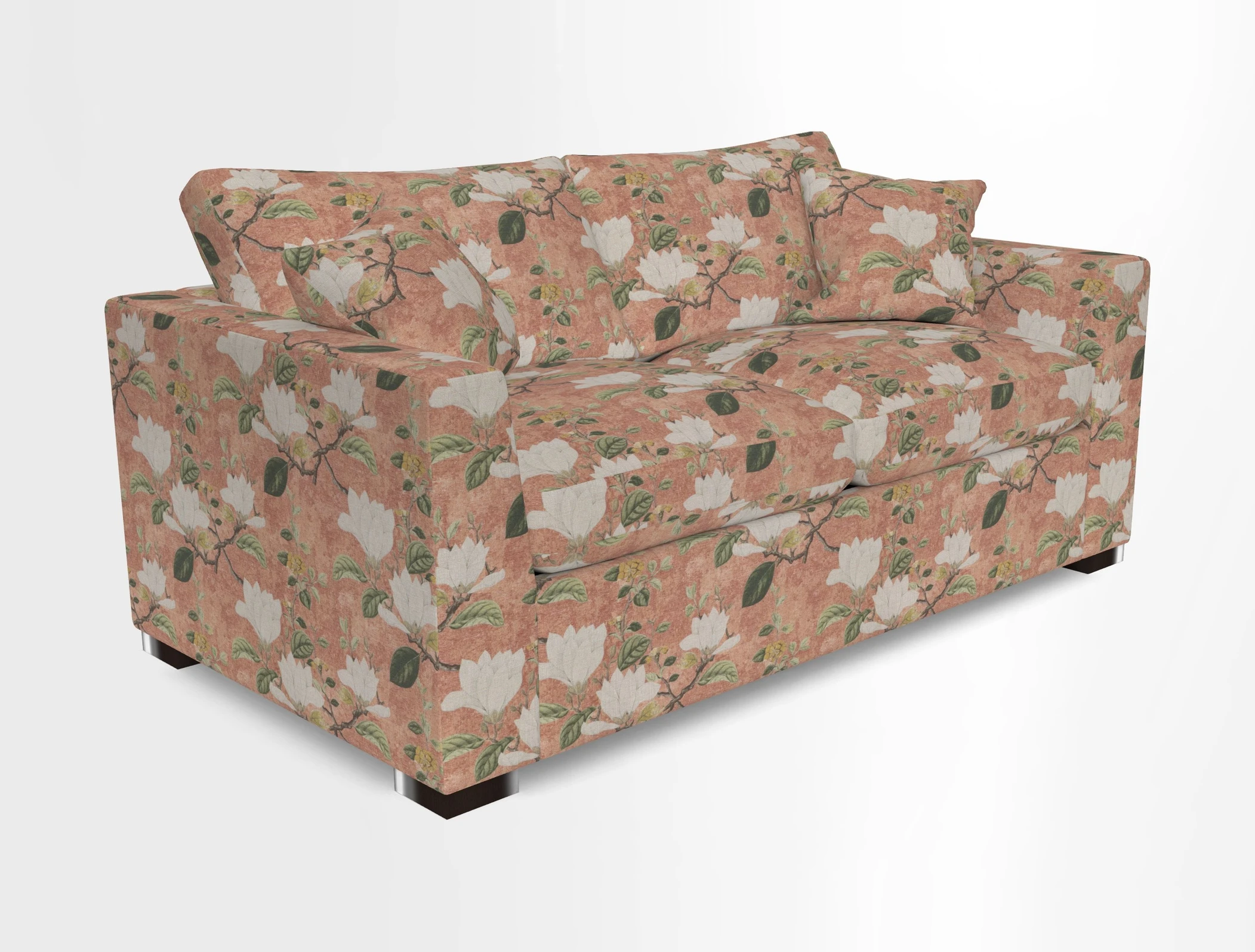 Wadenhoe 3 Seater Sofa Bed in Two Tone Plain Biscuit