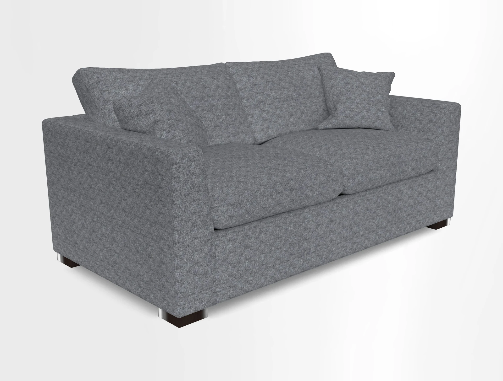 Wadenhoe 3 Seater Sofa Bed in Two Tone Plain Biscuit