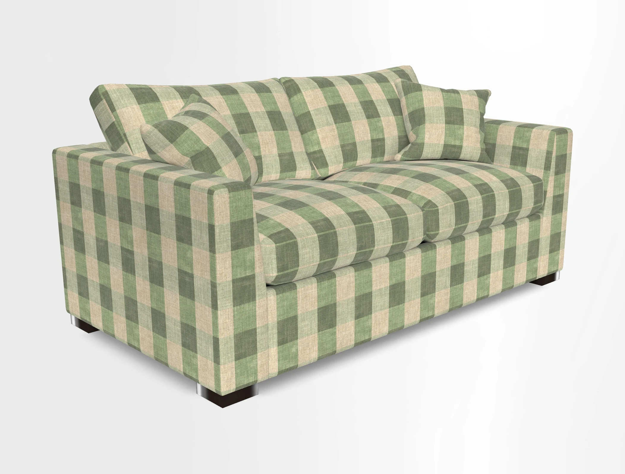 Wadenhoe 3 Seater Sofa Bed in Two Tone Plain Biscuit