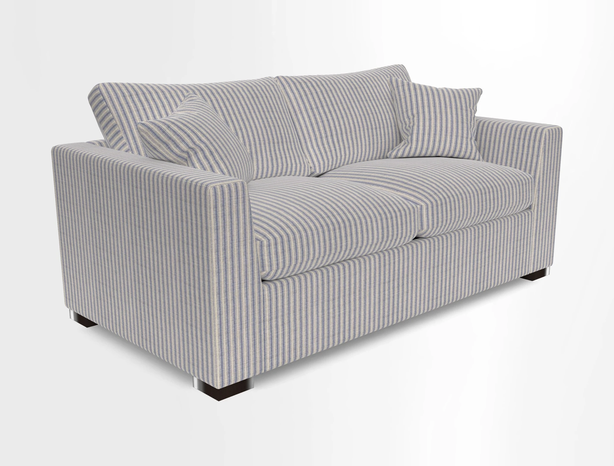 Wadenhoe 3 Seater Sofa Bed in Two Tone Plain Biscuit