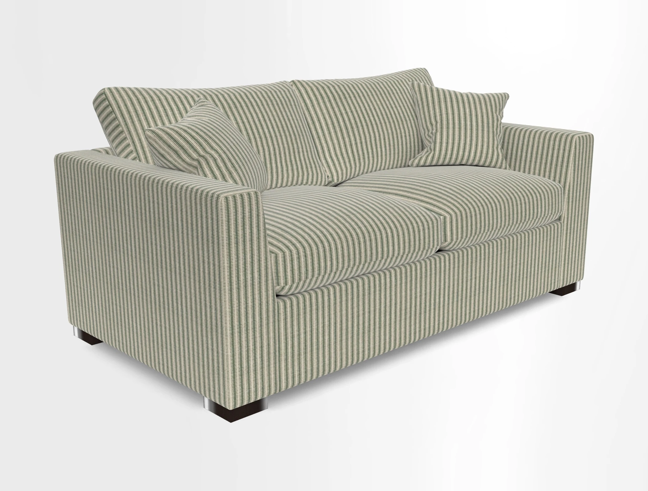 Wadenhoe 3 Seater Sofa Bed in Two Tone Plain Biscuit