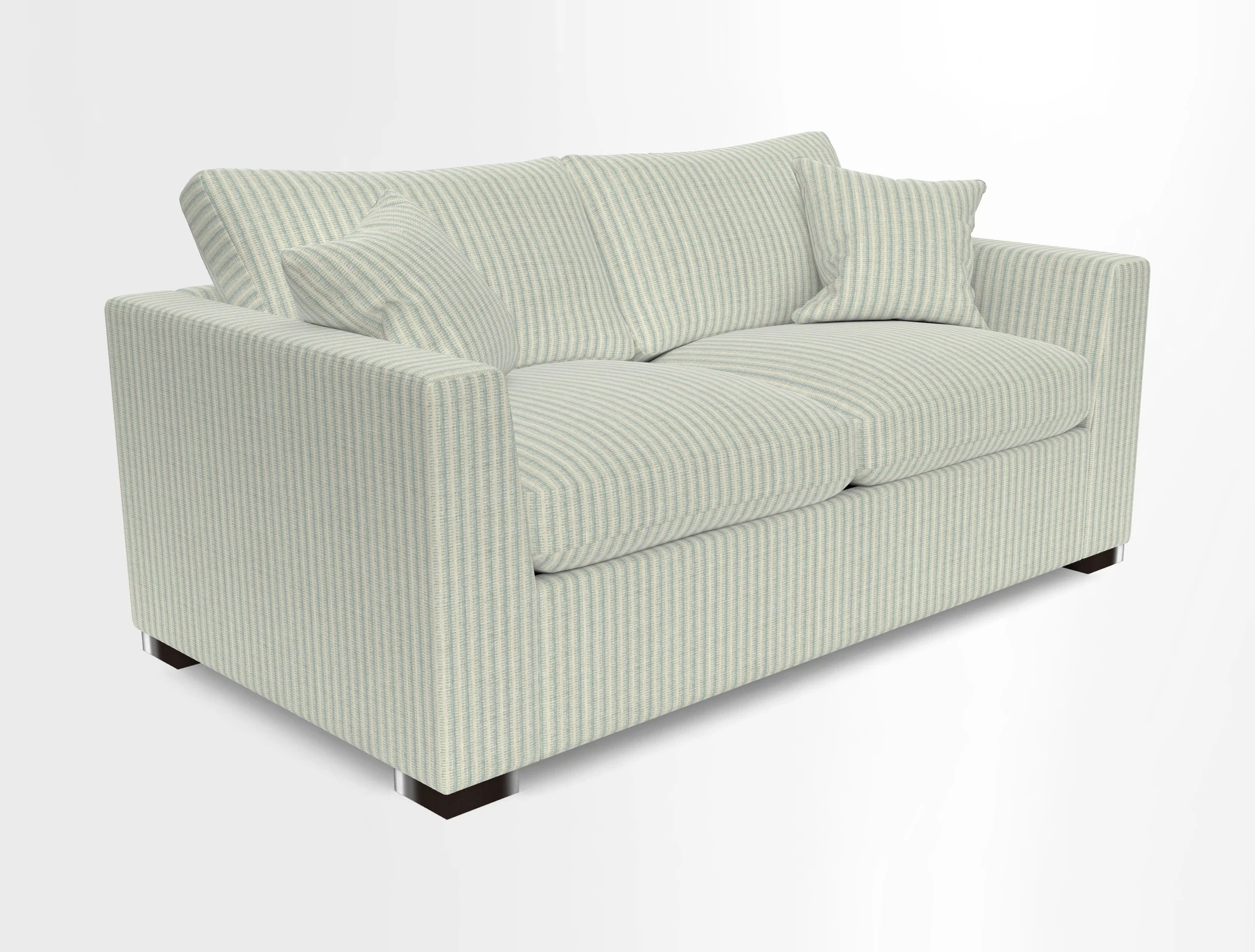 Wadenhoe 3 Seater Sofa Bed in Two Tone Plain Biscuit