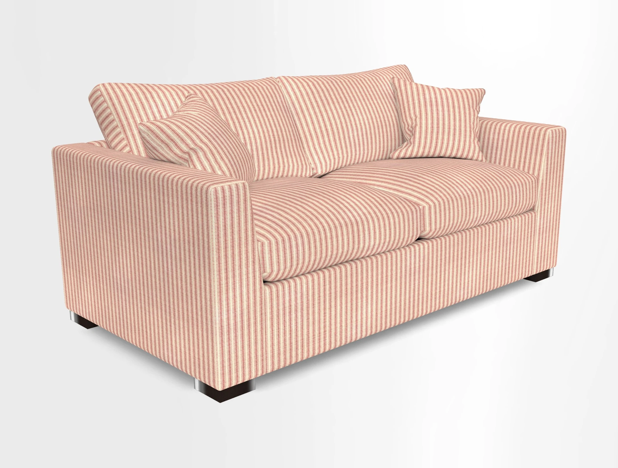 Wadenhoe 3 Seater Sofa Bed in Two Tone Plain Biscuit