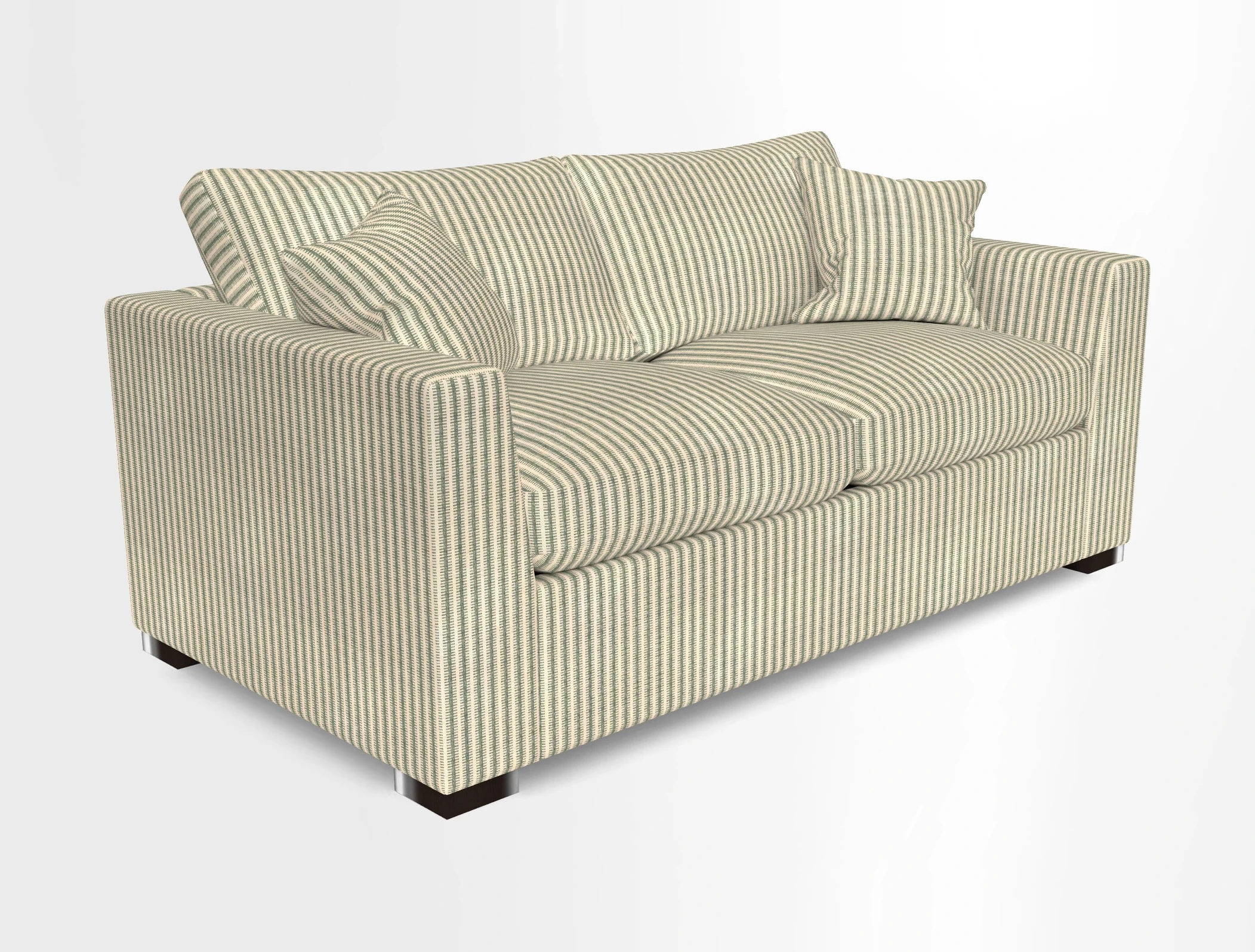 Wadenhoe 3 Seater Sofa Bed in Two Tone Plain Biscuit