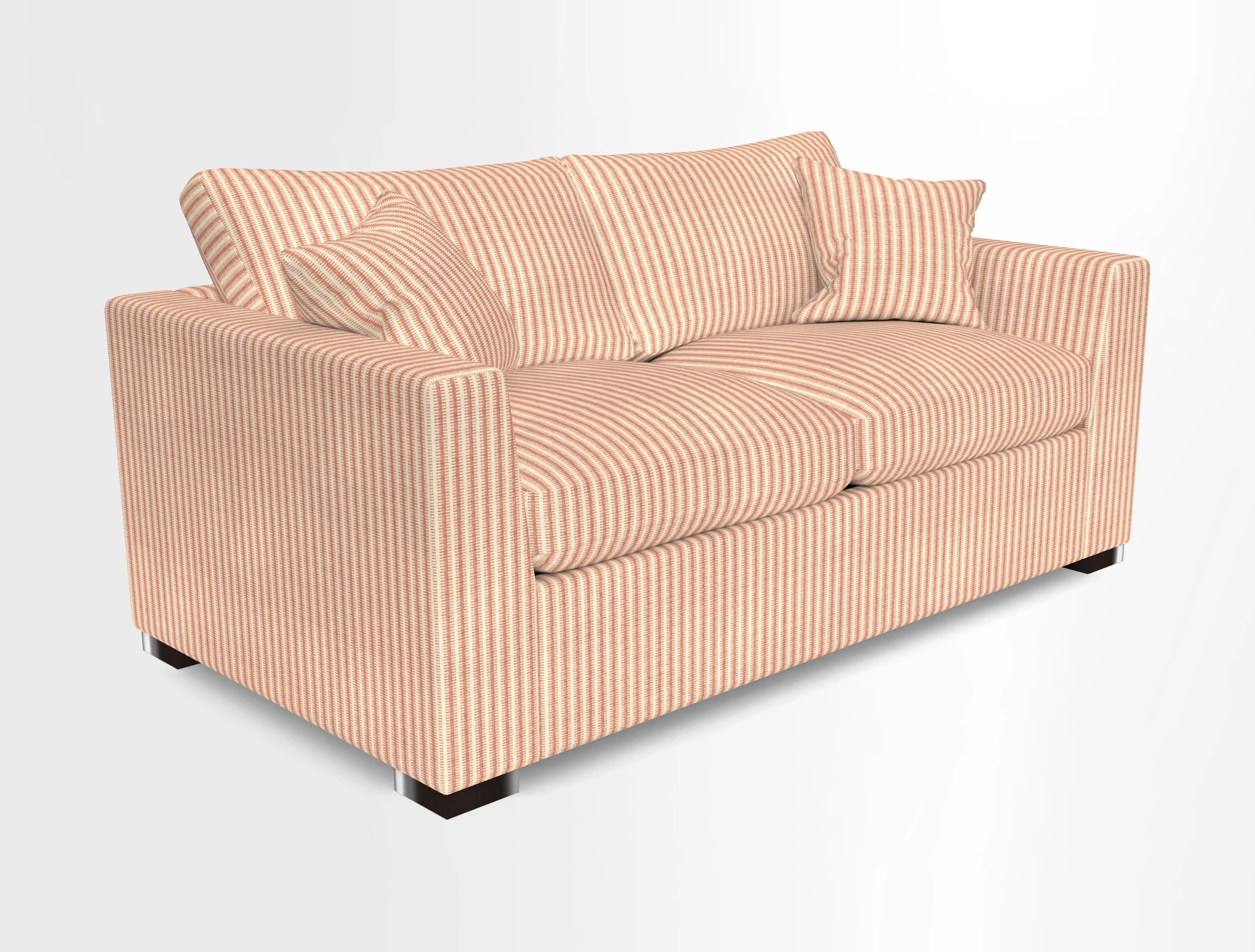 Wadenhoe 3 Seater Sofa Bed in Two Tone Plain Biscuit