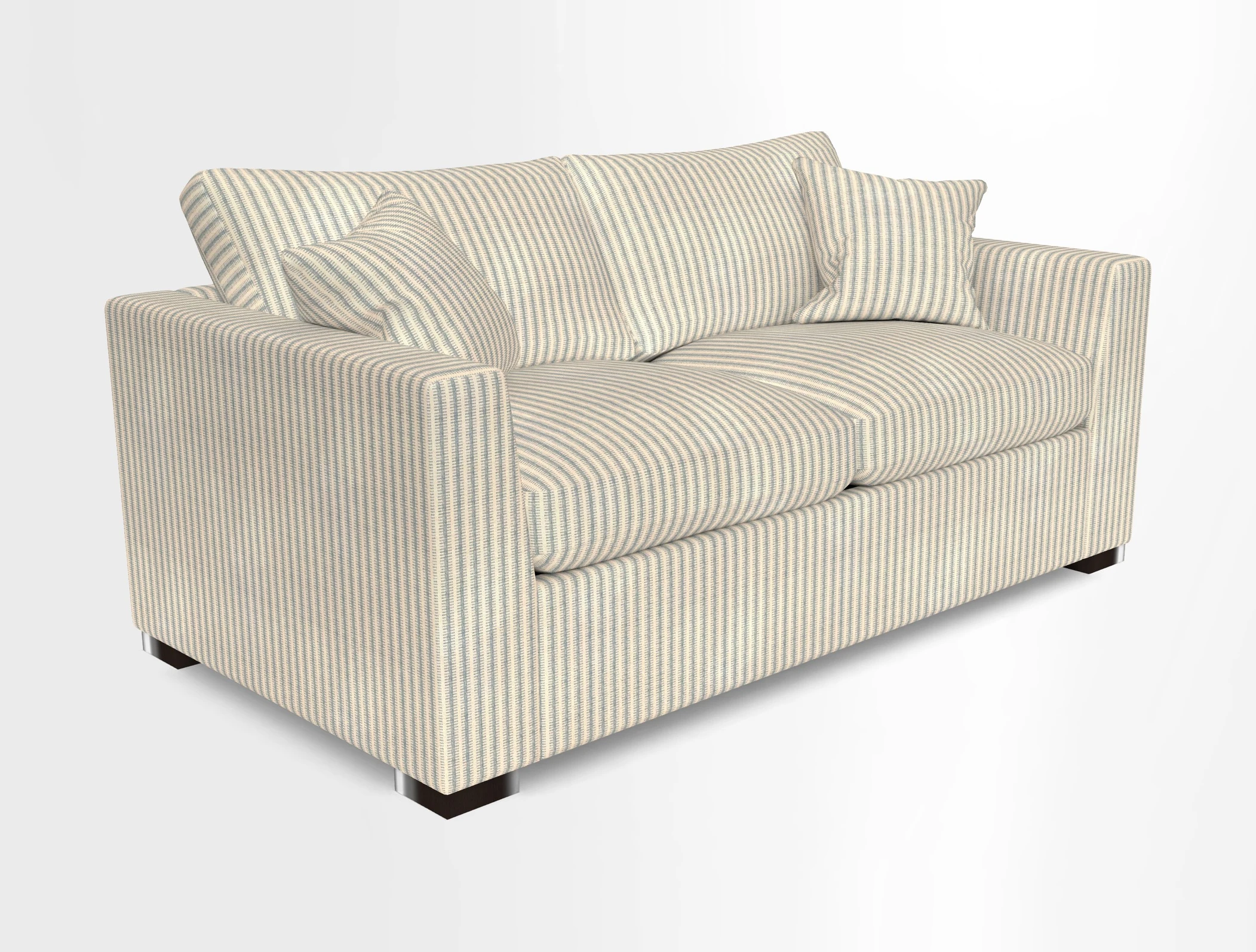 Wadenhoe 3 Seater Sofa Bed in Two Tone Plain Biscuit