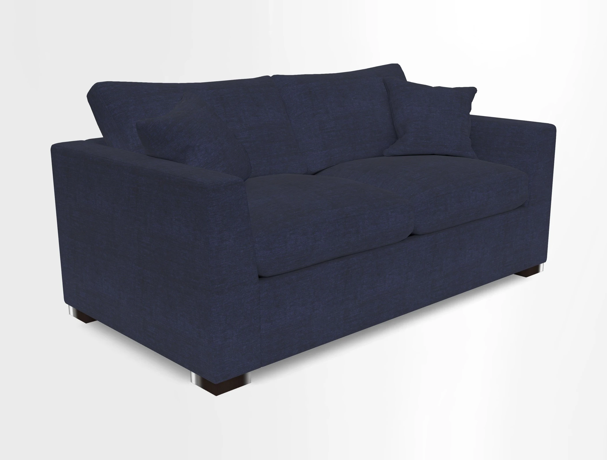 Wadenhoe 3 Seater Sofa Bed in Two Tone Plain Biscuit