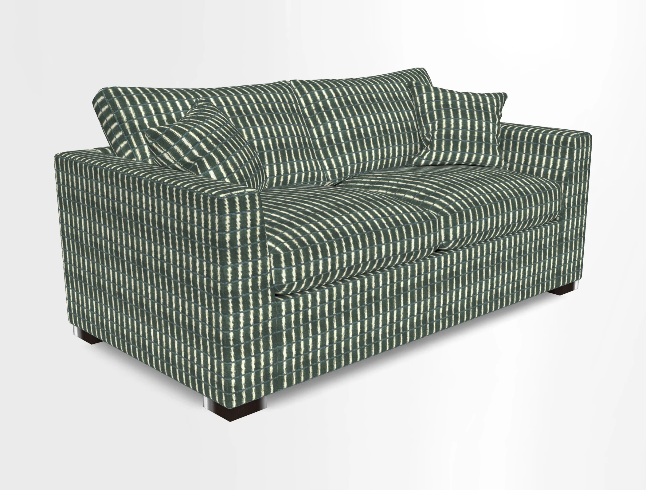 Wadenhoe 3 Seater Sofa Bed in Two Tone Plain Biscuit