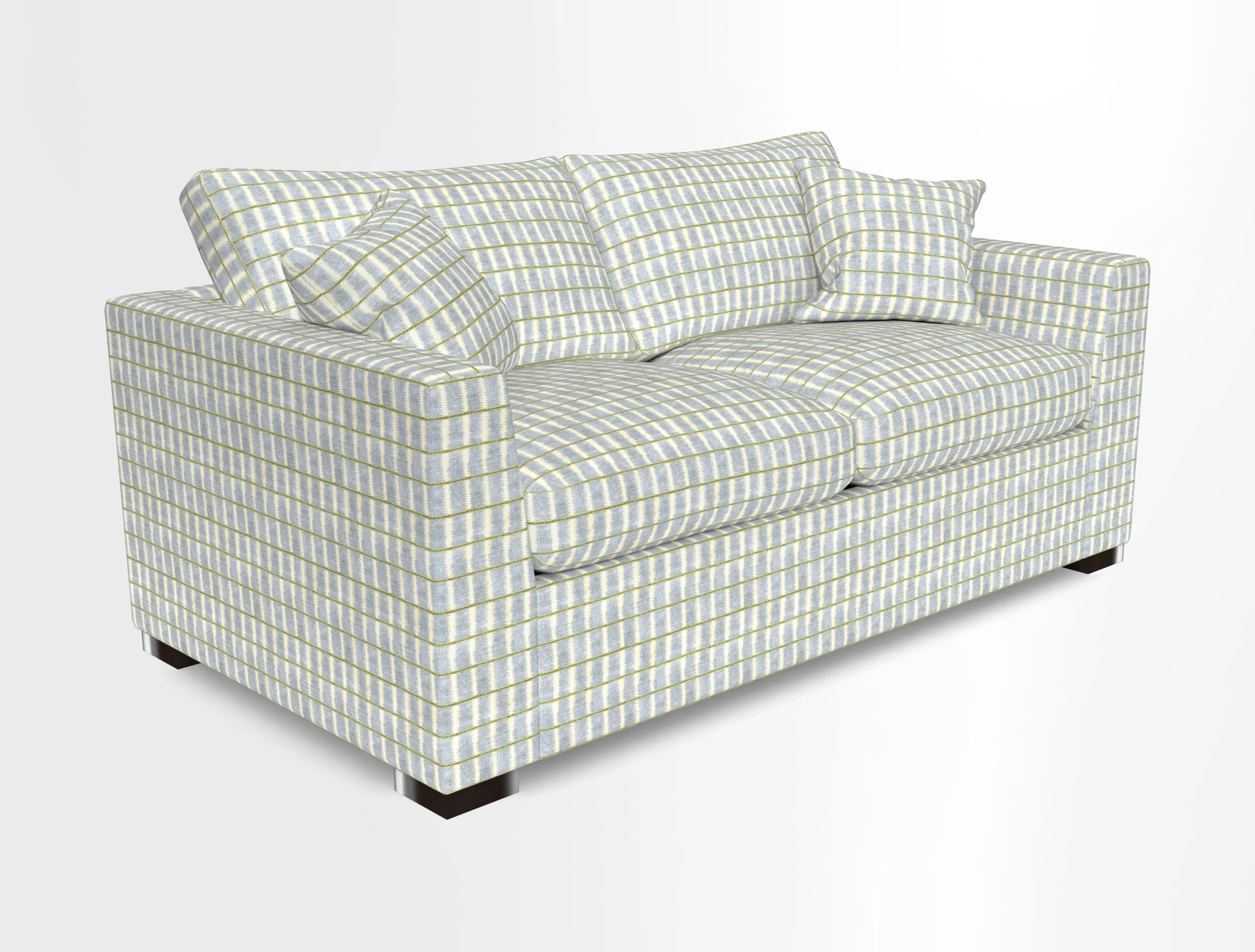 Wadenhoe 3 Seater Sofa Bed in Two Tone Plain Biscuit