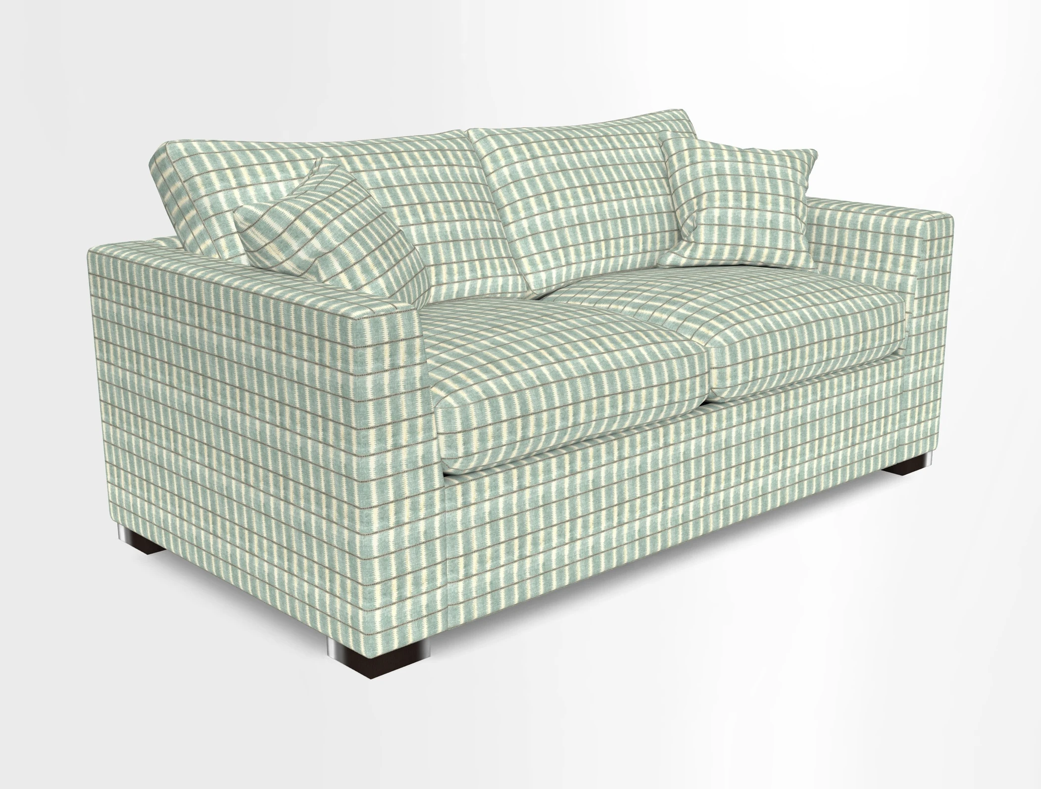 Wadenhoe 3 Seater Sofa Bed in Two Tone Plain Biscuit