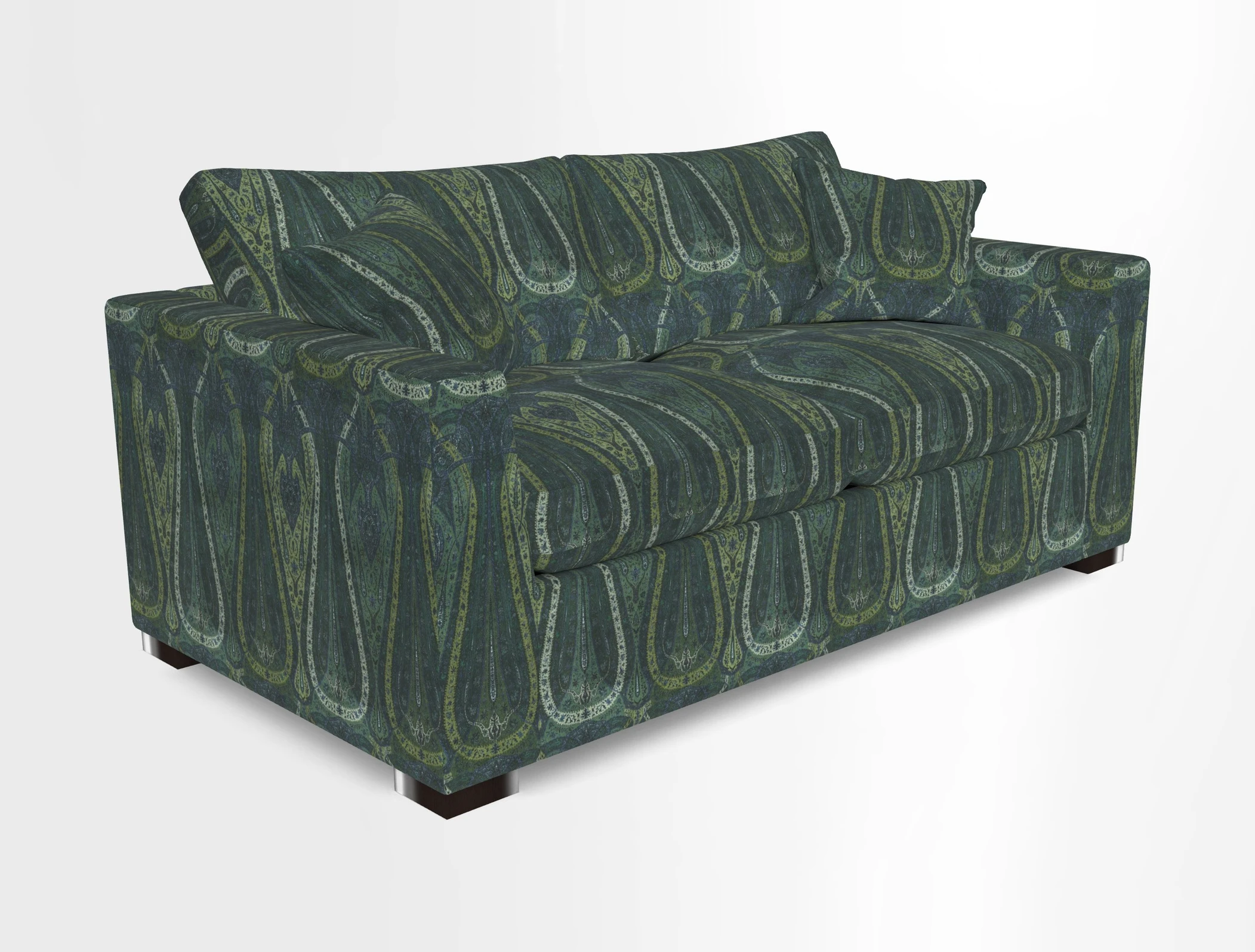 Wadenhoe 3 Seater Sofa Bed in Two Tone Plain Biscuit