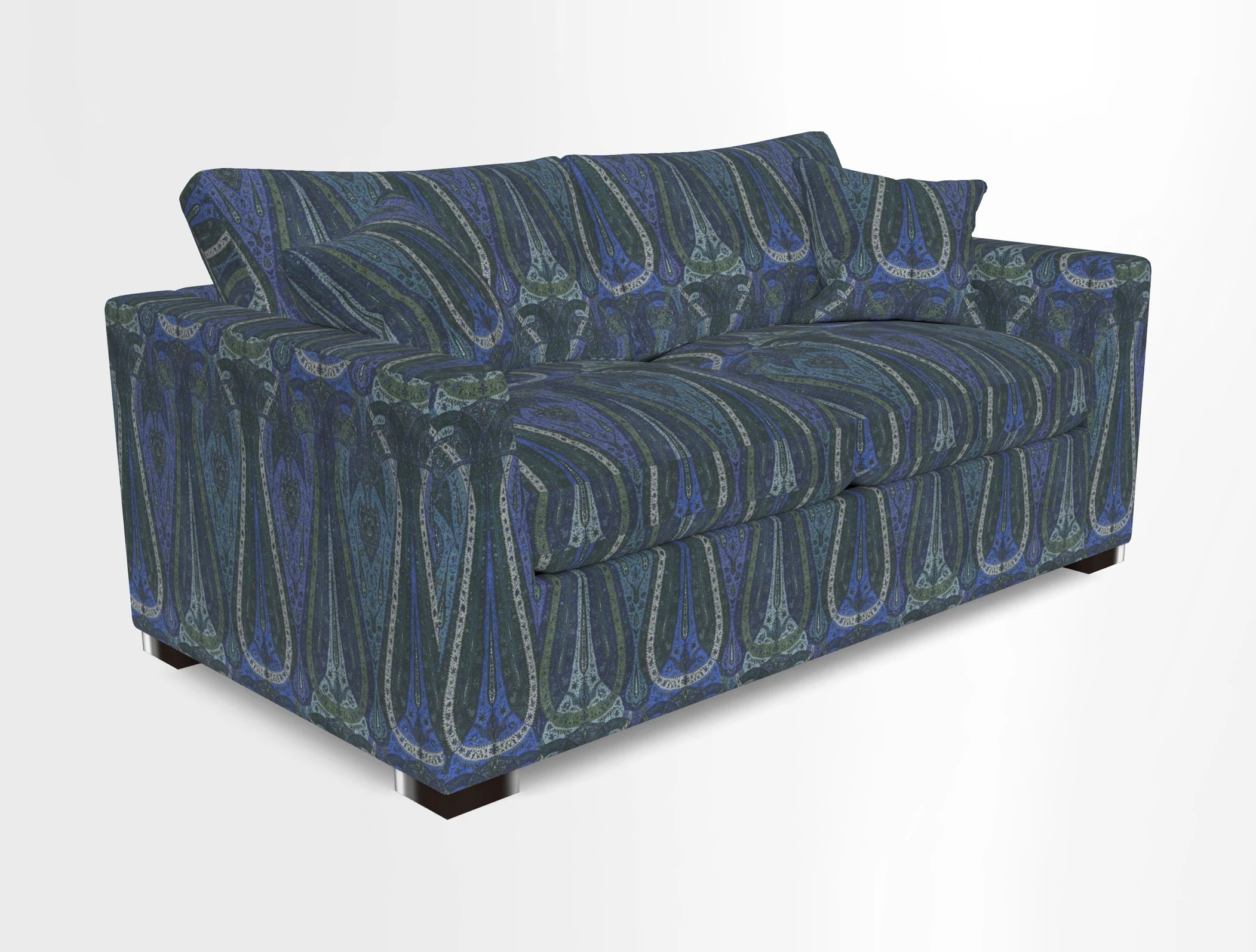 Wadenhoe 3 Seater Sofa Bed in Two Tone Plain Biscuit