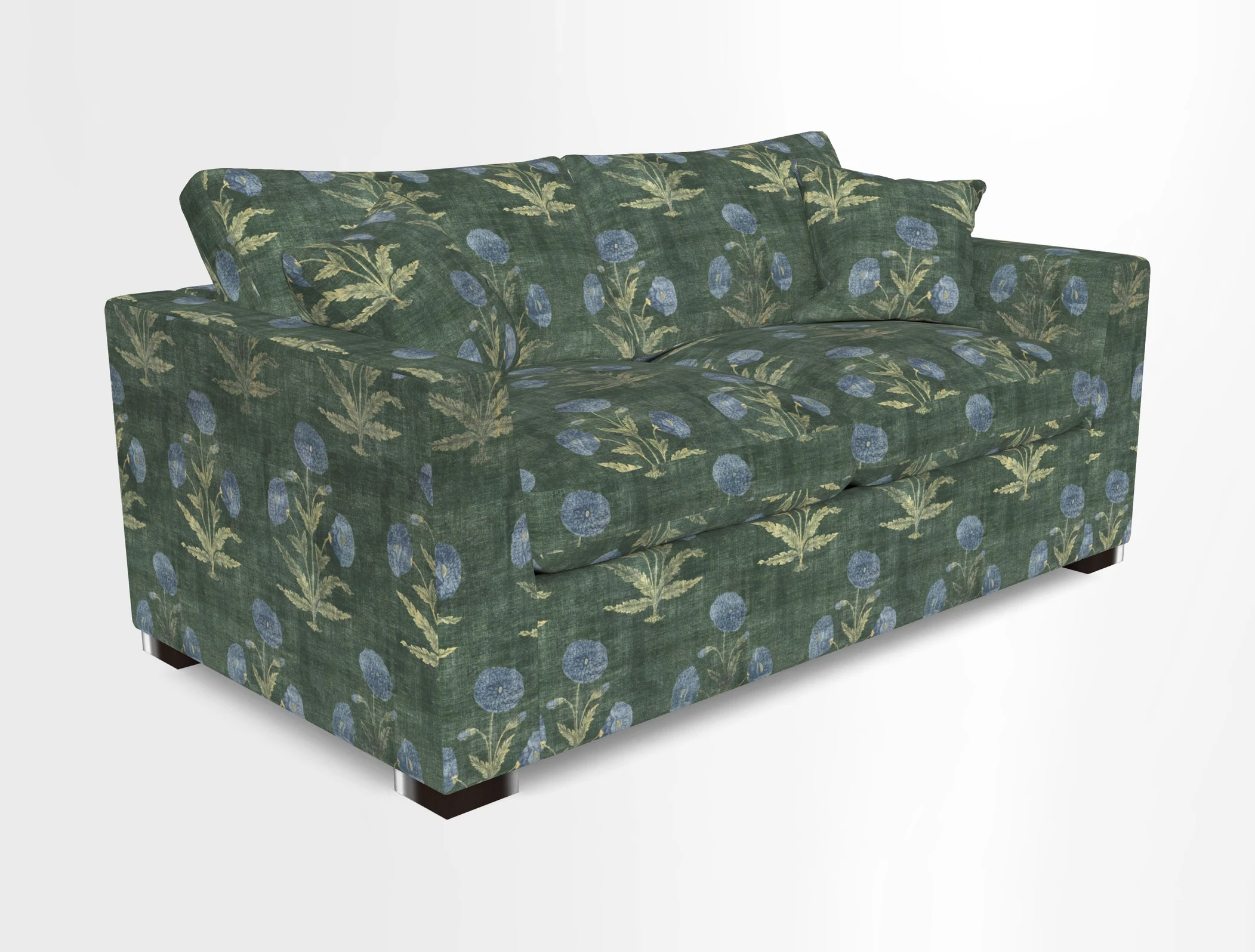 Wadenhoe 3 Seater Sofa Bed in Two Tone Plain Biscuit