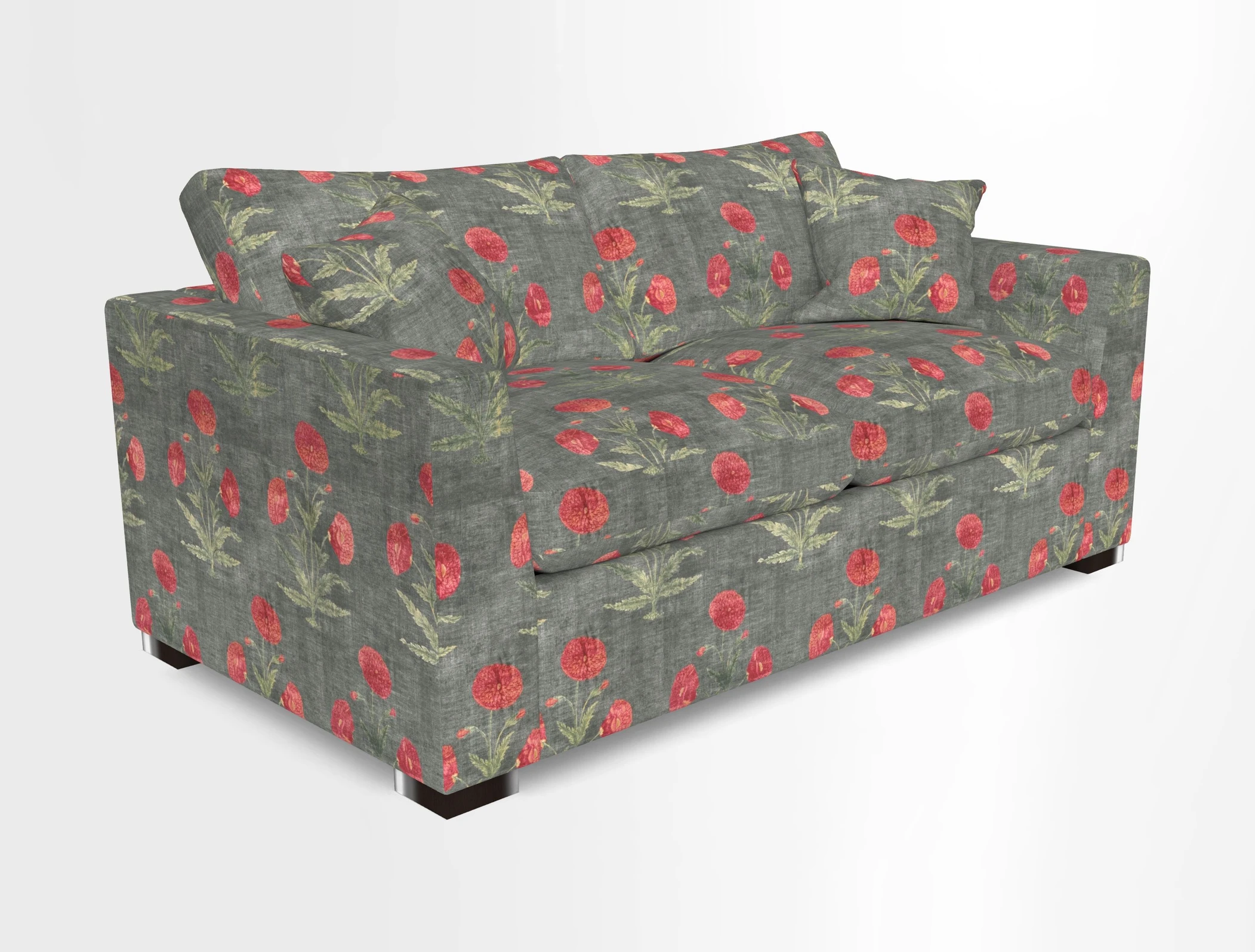Wadenhoe 3 Seater Sofa Bed in Two Tone Plain Biscuit