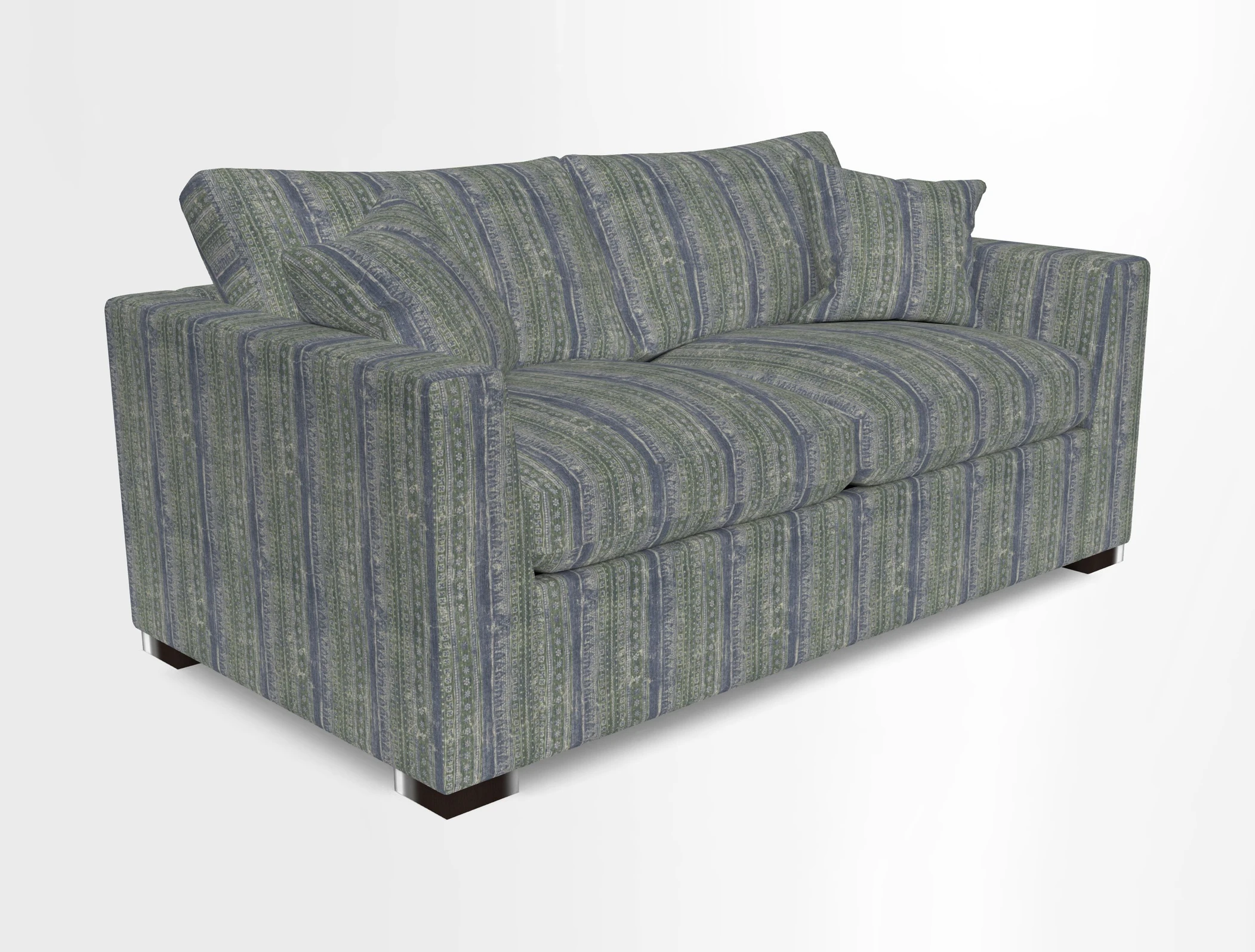 Wadenhoe 3 Seater Sofa Bed in Two Tone Plain Biscuit