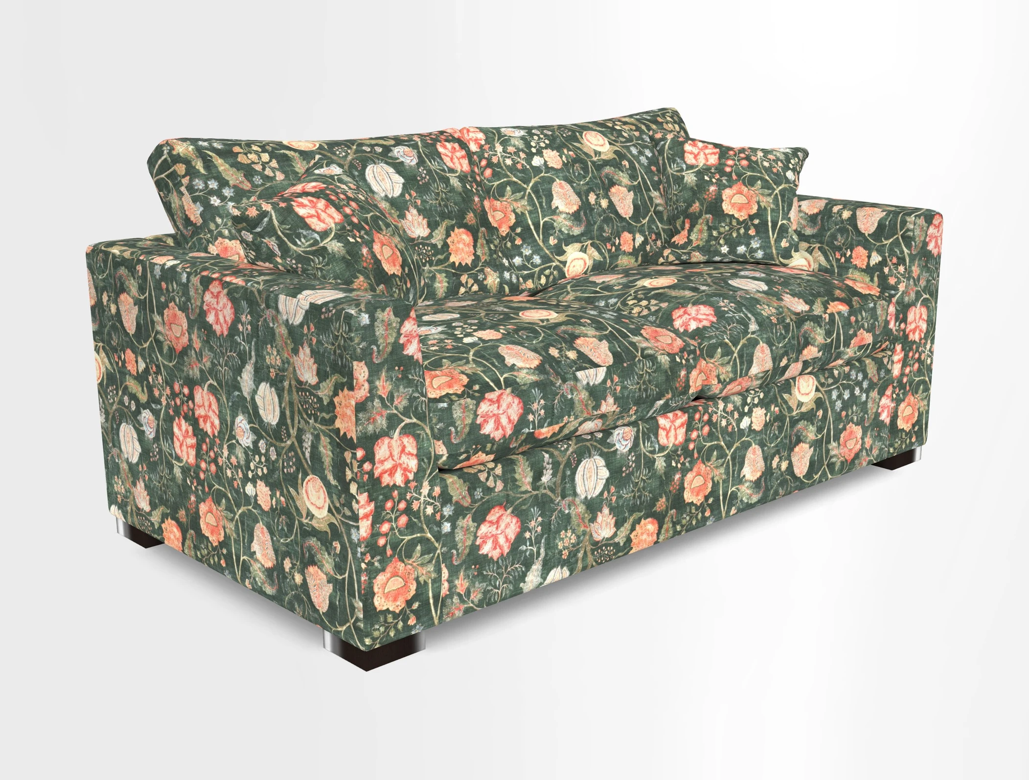 Wadenhoe 3 Seater Sofa Bed in Two Tone Plain Biscuit