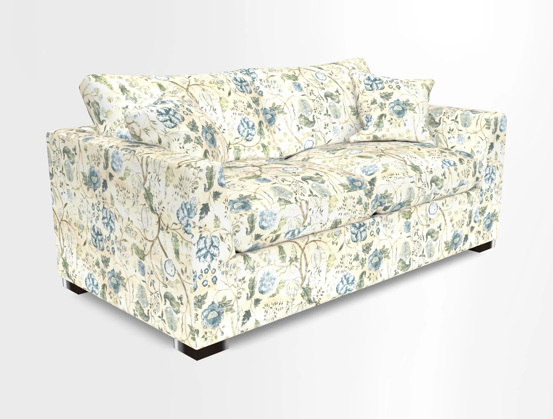 Wadenhoe 3 Seater Sofa Bed in Two Tone Plain Biscuit