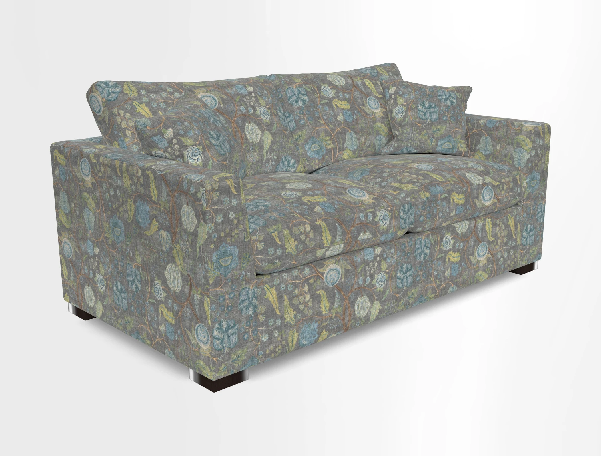 Wadenhoe 3 Seater Sofa Bed in Two Tone Plain Biscuit