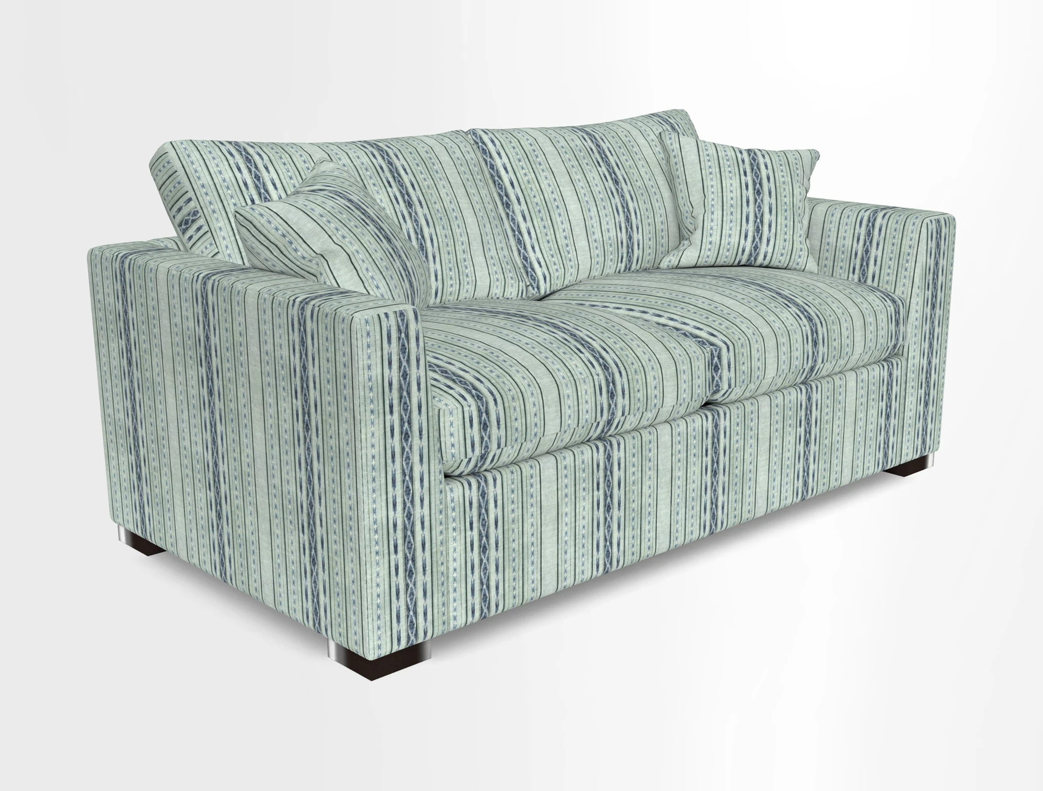 Wadenhoe 3 Seater Sofa Bed in Two Tone Plain Biscuit