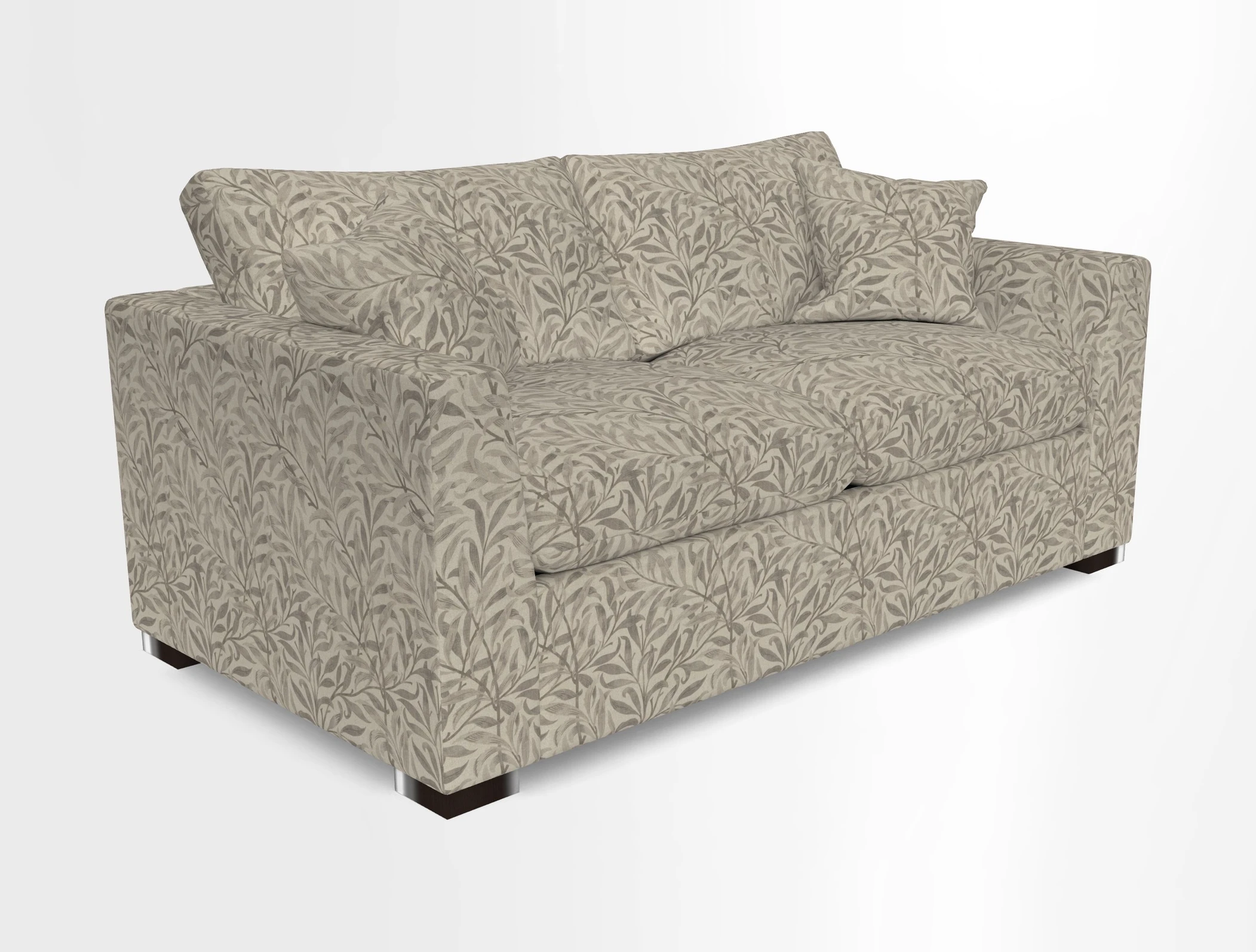 Wadenhoe 3 Seater Sofa Bed in Two Tone Plain Biscuit