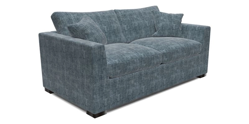 Wadenhoe 3 Seater Sofa Bed in Two Tone Plain Biscuit