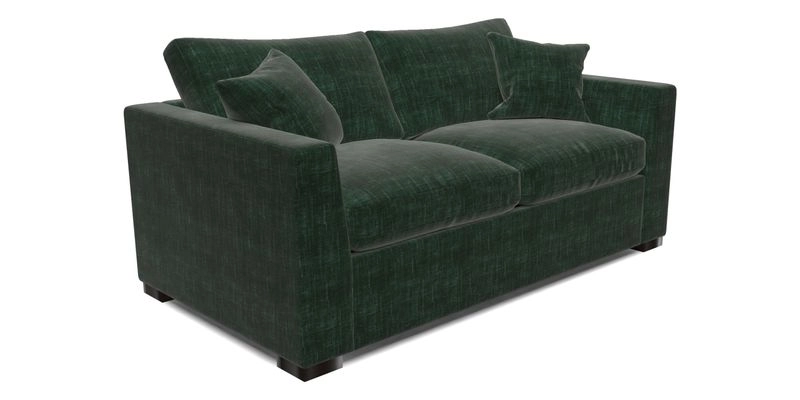 Wadenhoe 3 Seater Sofa Bed in Two Tone Plain Biscuit