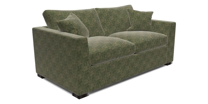 Wadenhoe 3 Seater Sofa Bed in Two Tone Plain Biscuit