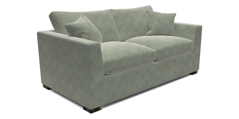 Wadenhoe 3 Seater Sofa Bed in Two Tone Plain Biscuit