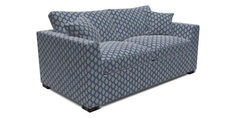 Wadenhoe 3 Seater Sofa Bed in Two Tone Plain Biscuit Wadenhoe 3 Seater Sofa Bed in Two Tone Plain Biscuit