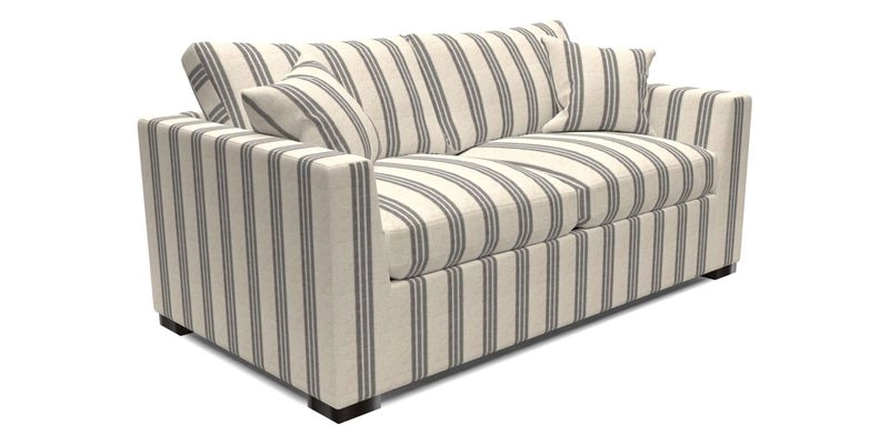 Wadenhoe 3 Seater Sofa Bed in Two Tone Plain Biscuit
