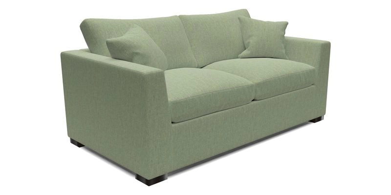Wadenhoe 3 Seater Sofa Bed in Two Tone Plain Biscuit